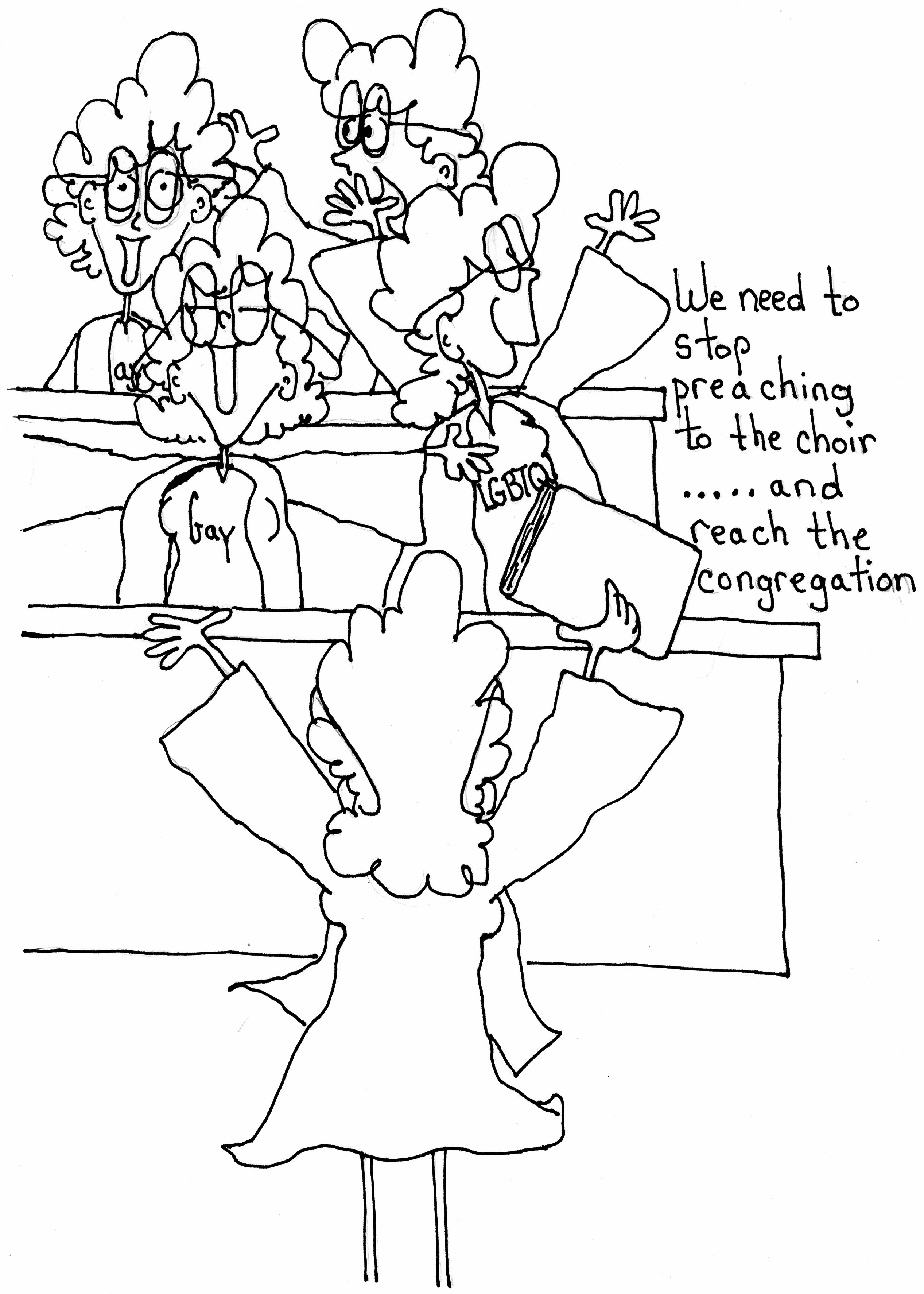 Preaching to the Choir Life as a Doodle Preaching to the Choir Life as a Doodle