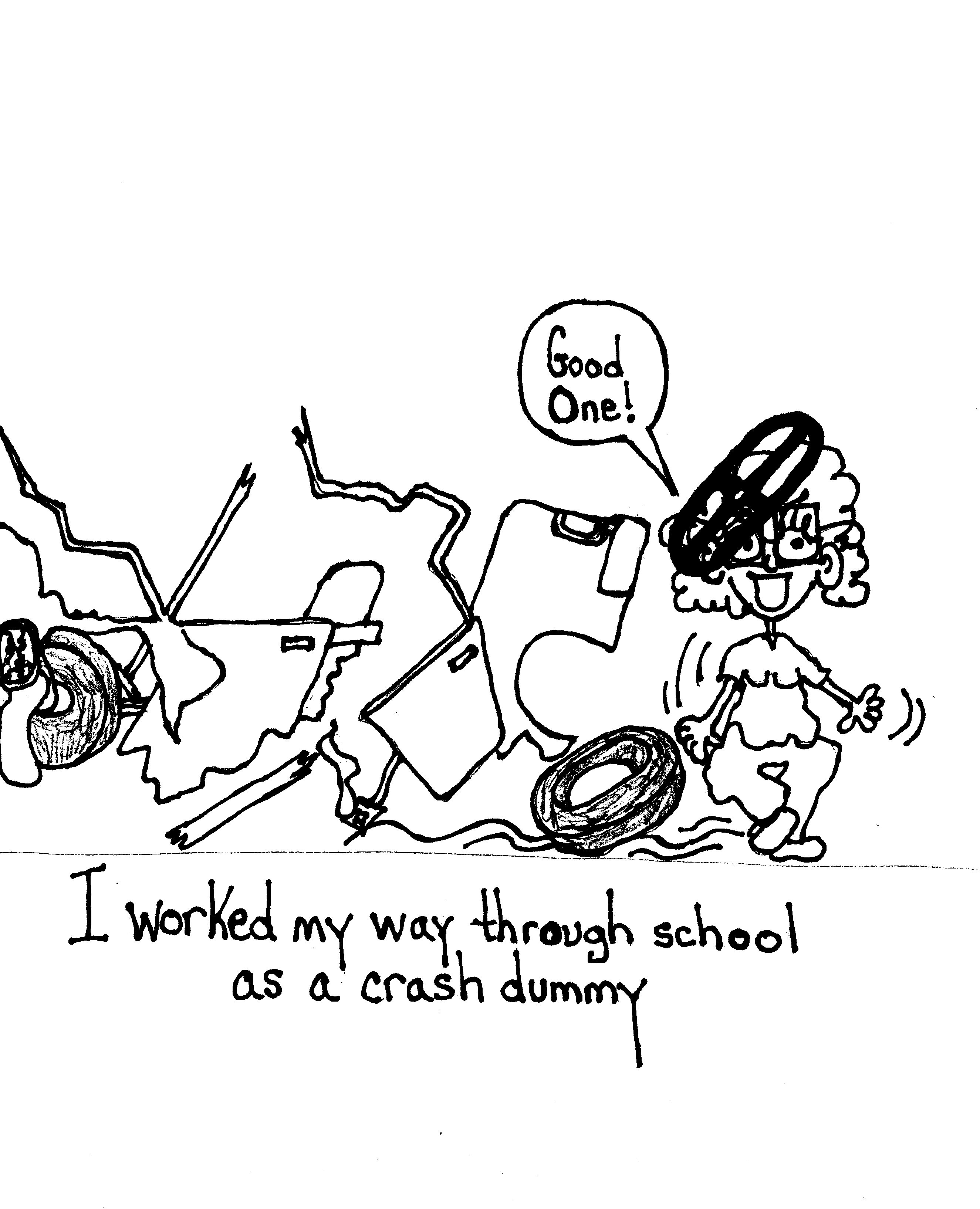 Crash Dummy | Life as a Doodle