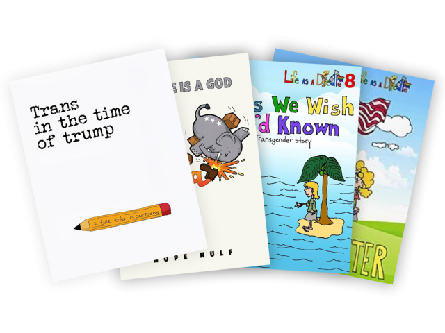 Life as a Doodle books collage