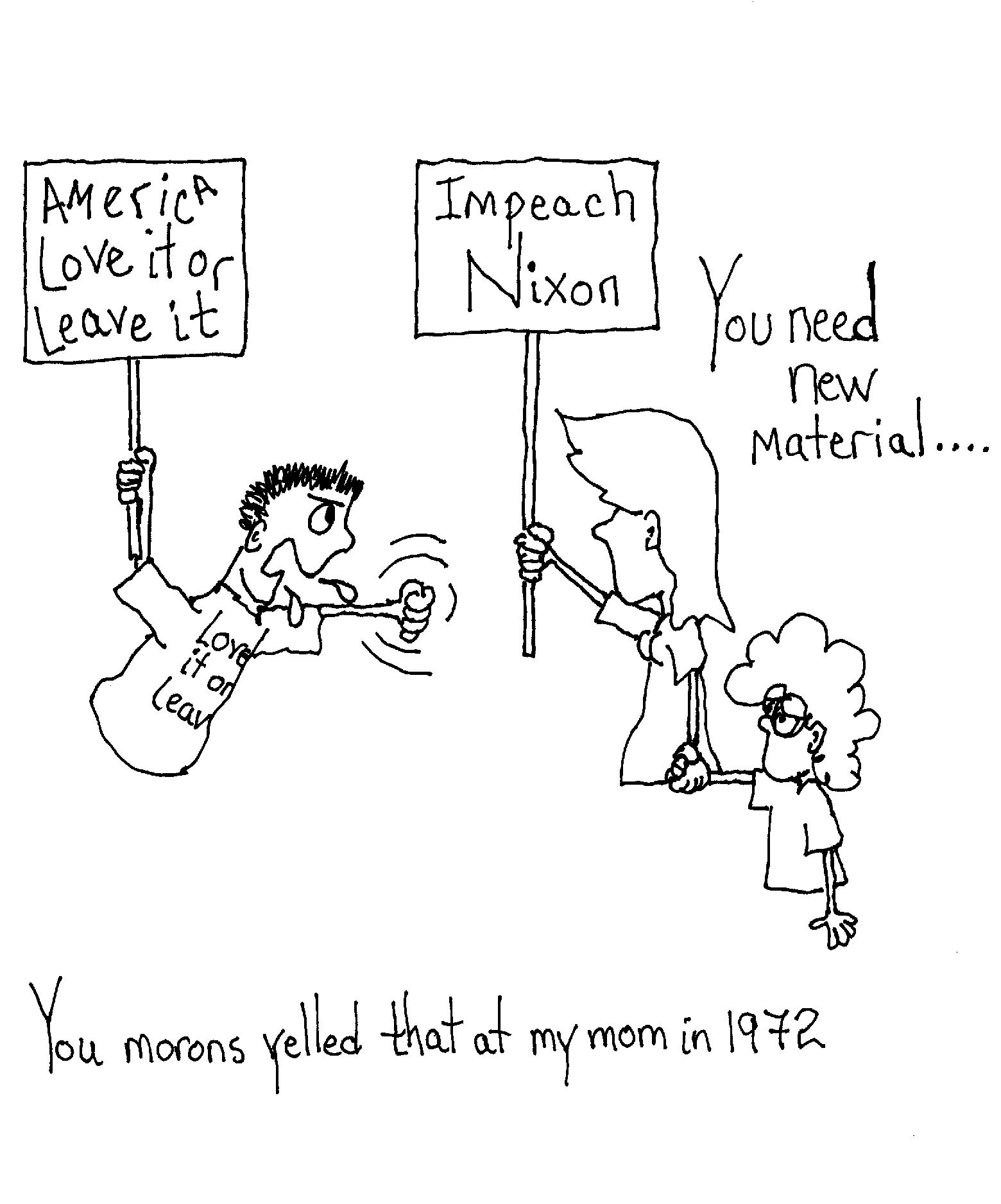 Idiots then & idiots now…