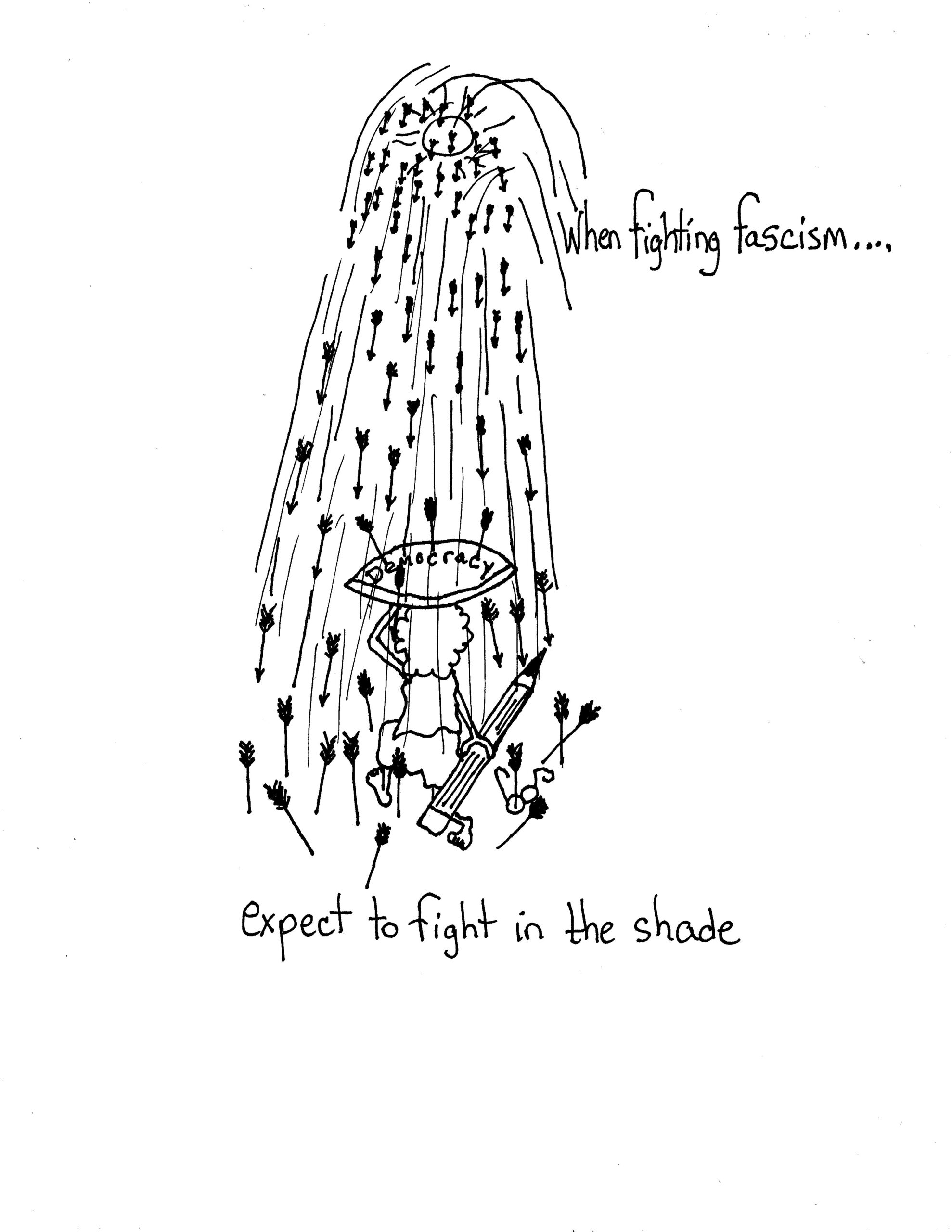 When fighting fascism…