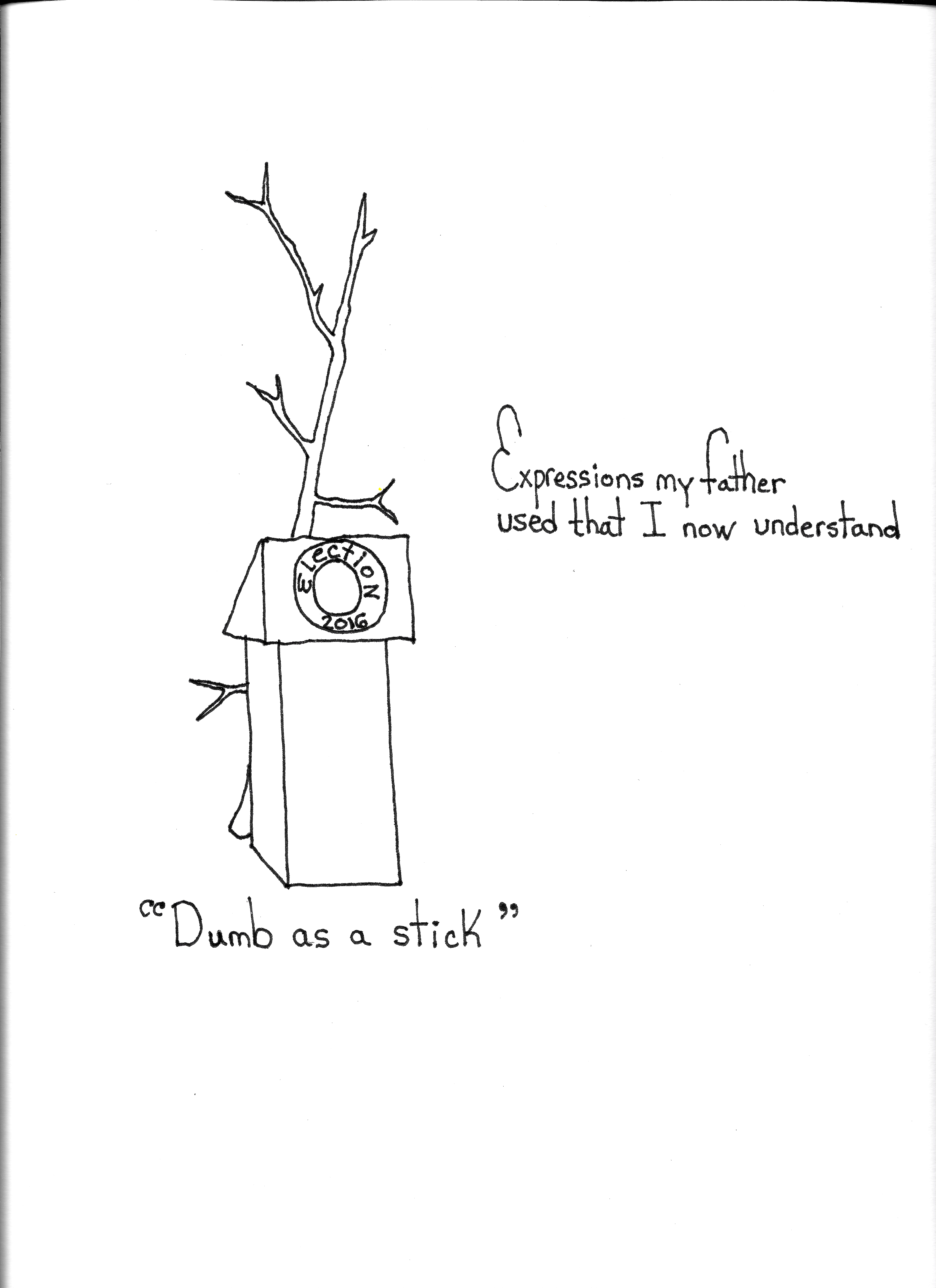Expressions My Father Used That I Now Understand Dumb As A Stick
