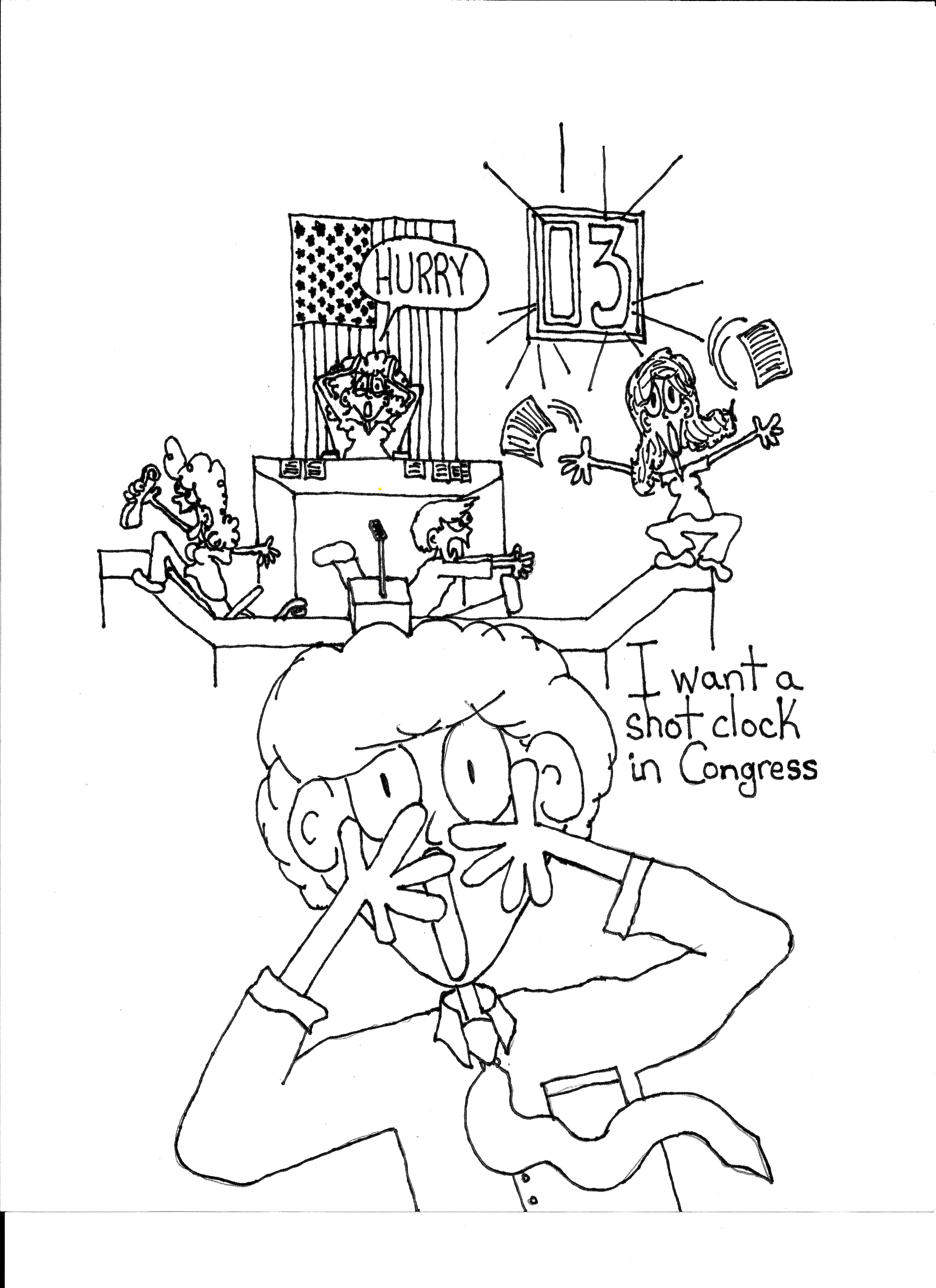 I Want A Shot Clock In Congress