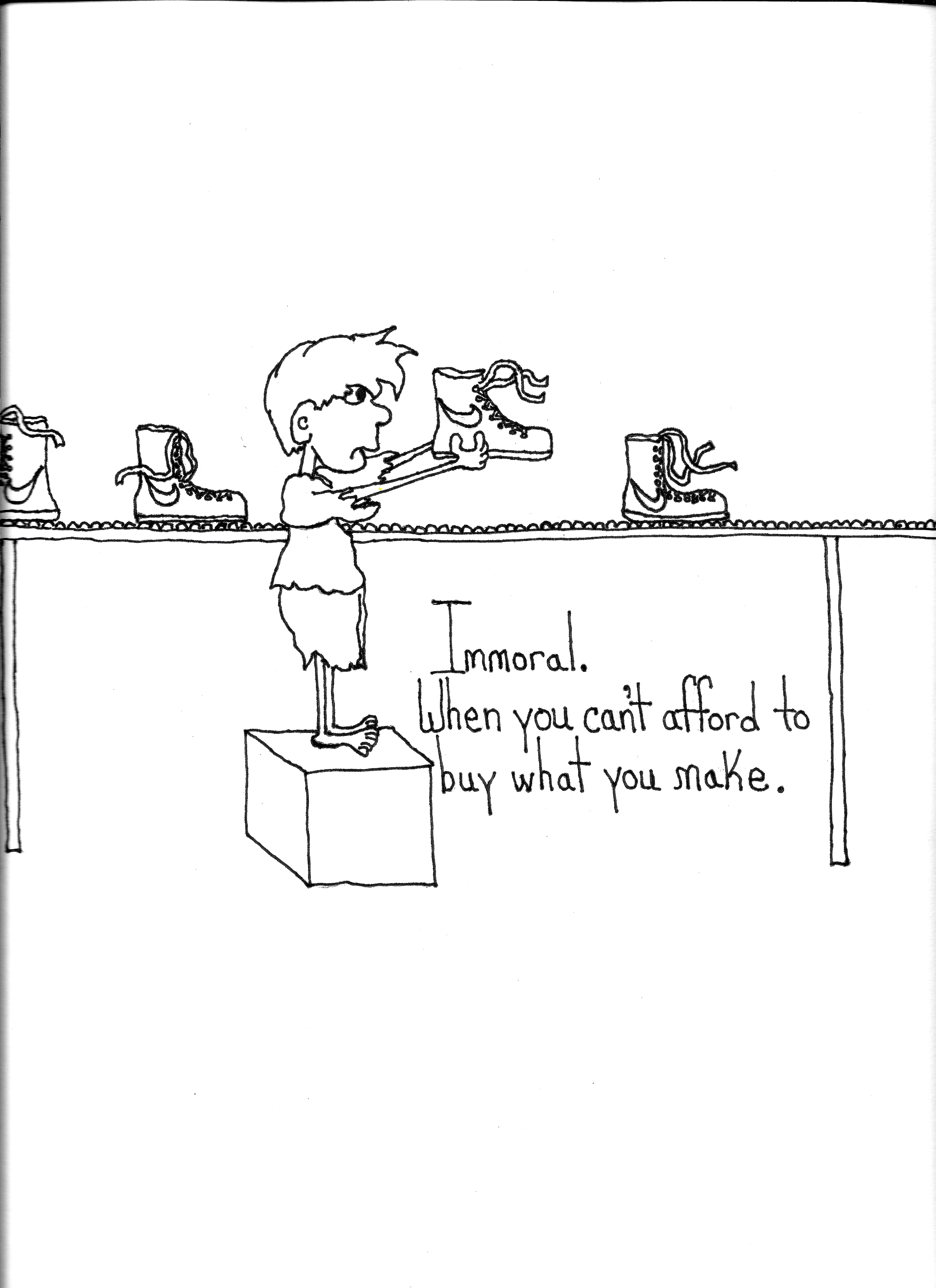 Immoral When You Cant Afford To Buy What You Make
