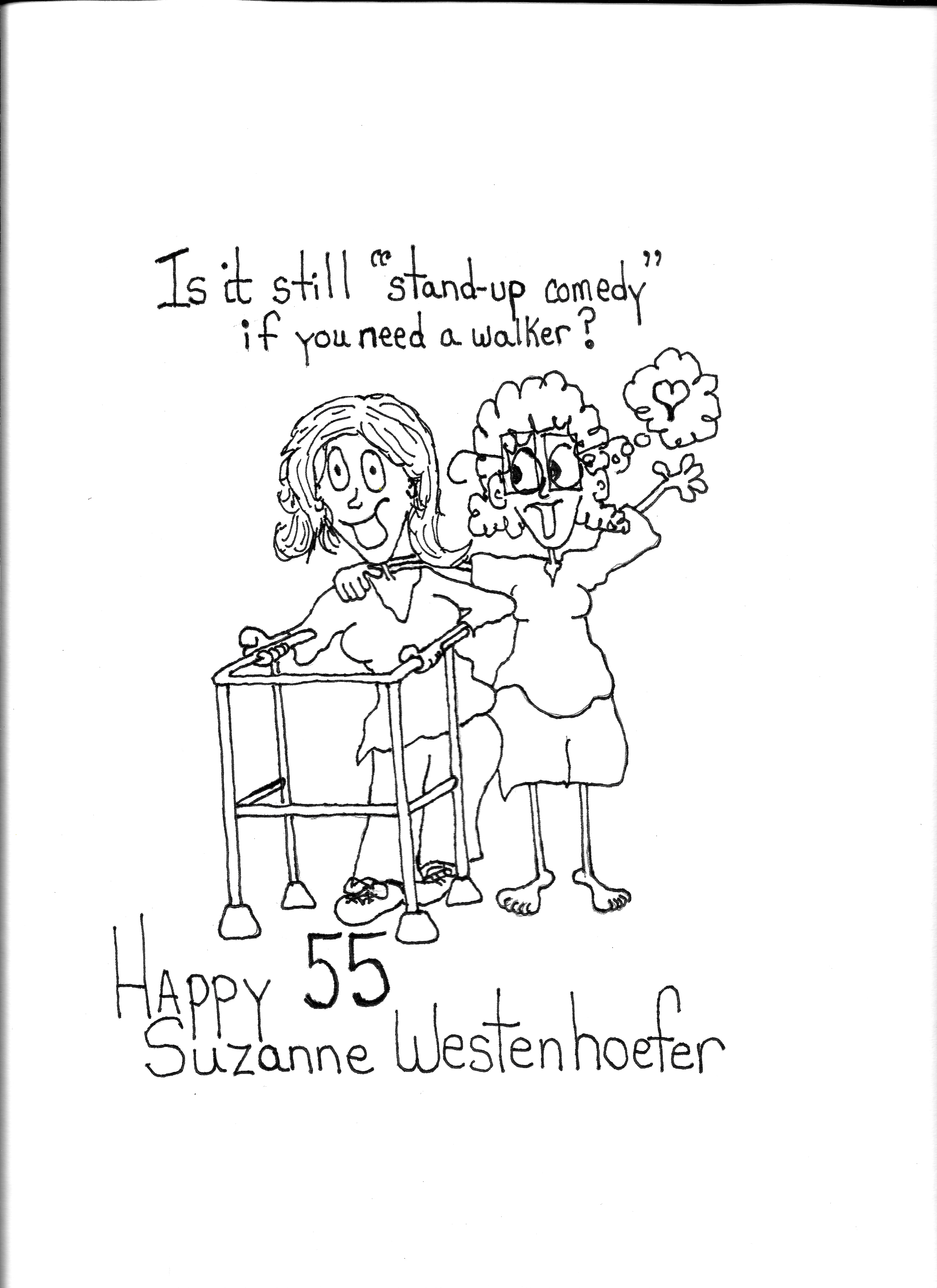Is It Still Stand Up Comedy If You Need A Walker