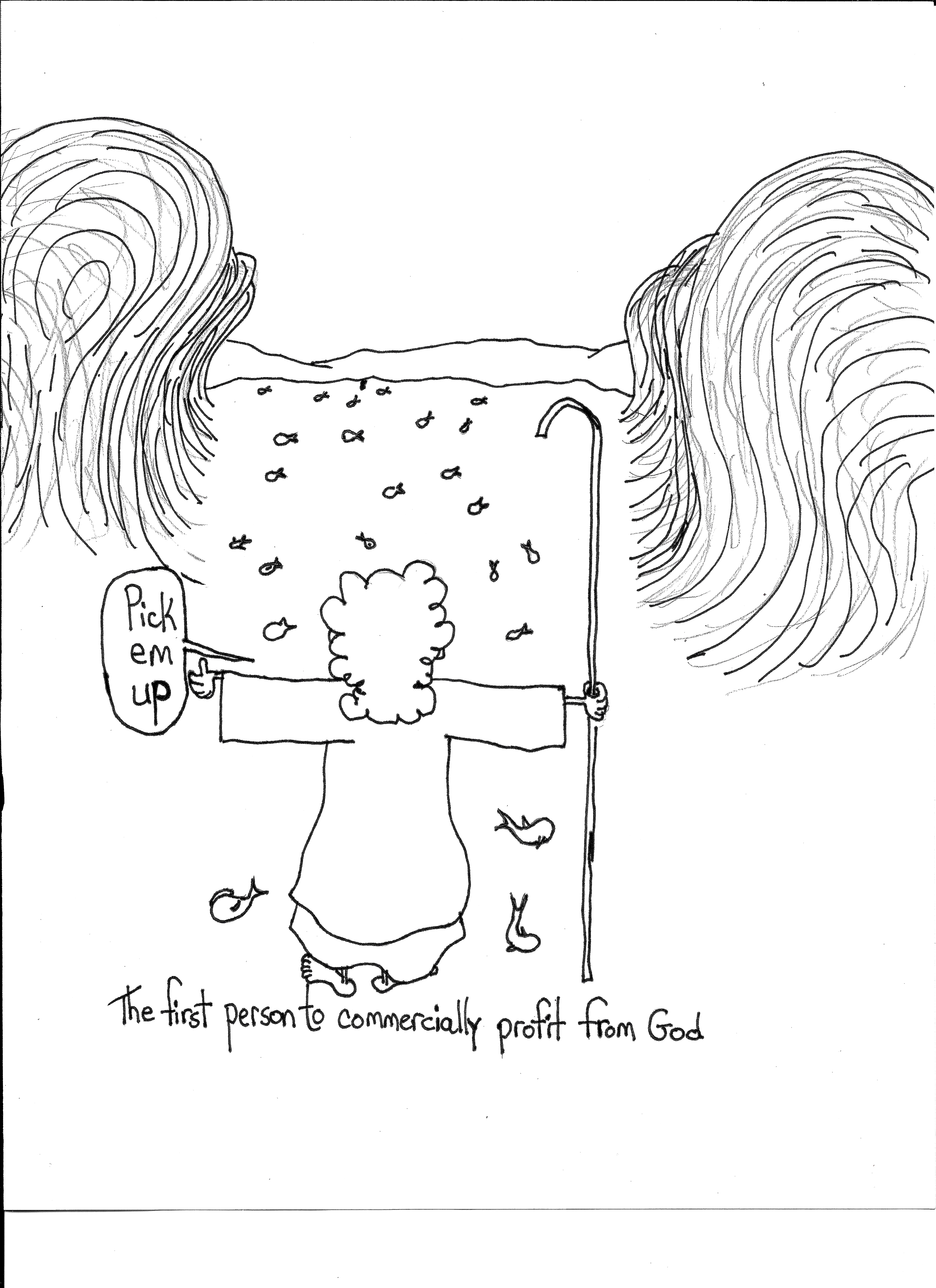 The First Person To Commercially Profit From God