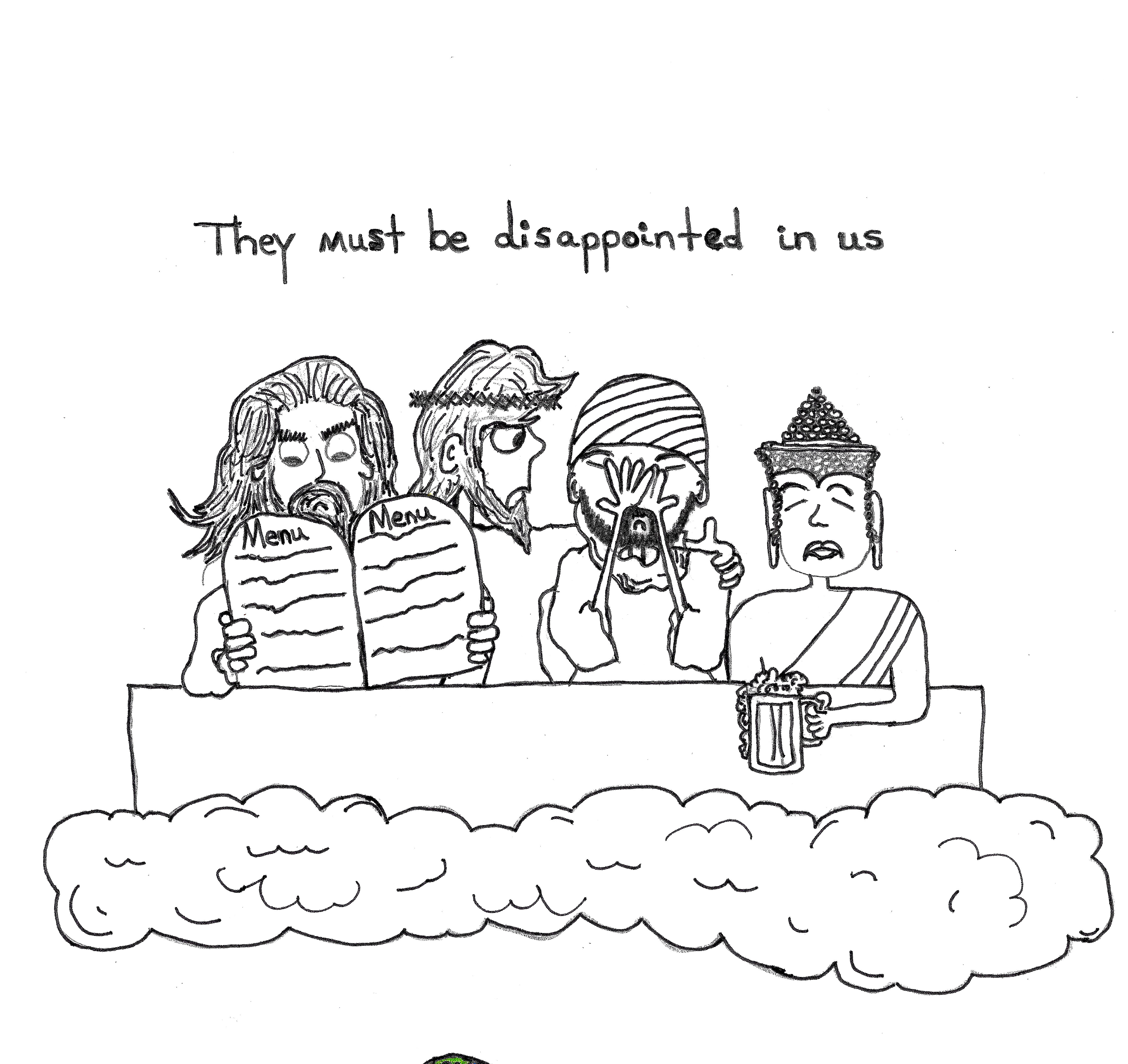 They Must Be Disappointed In Us