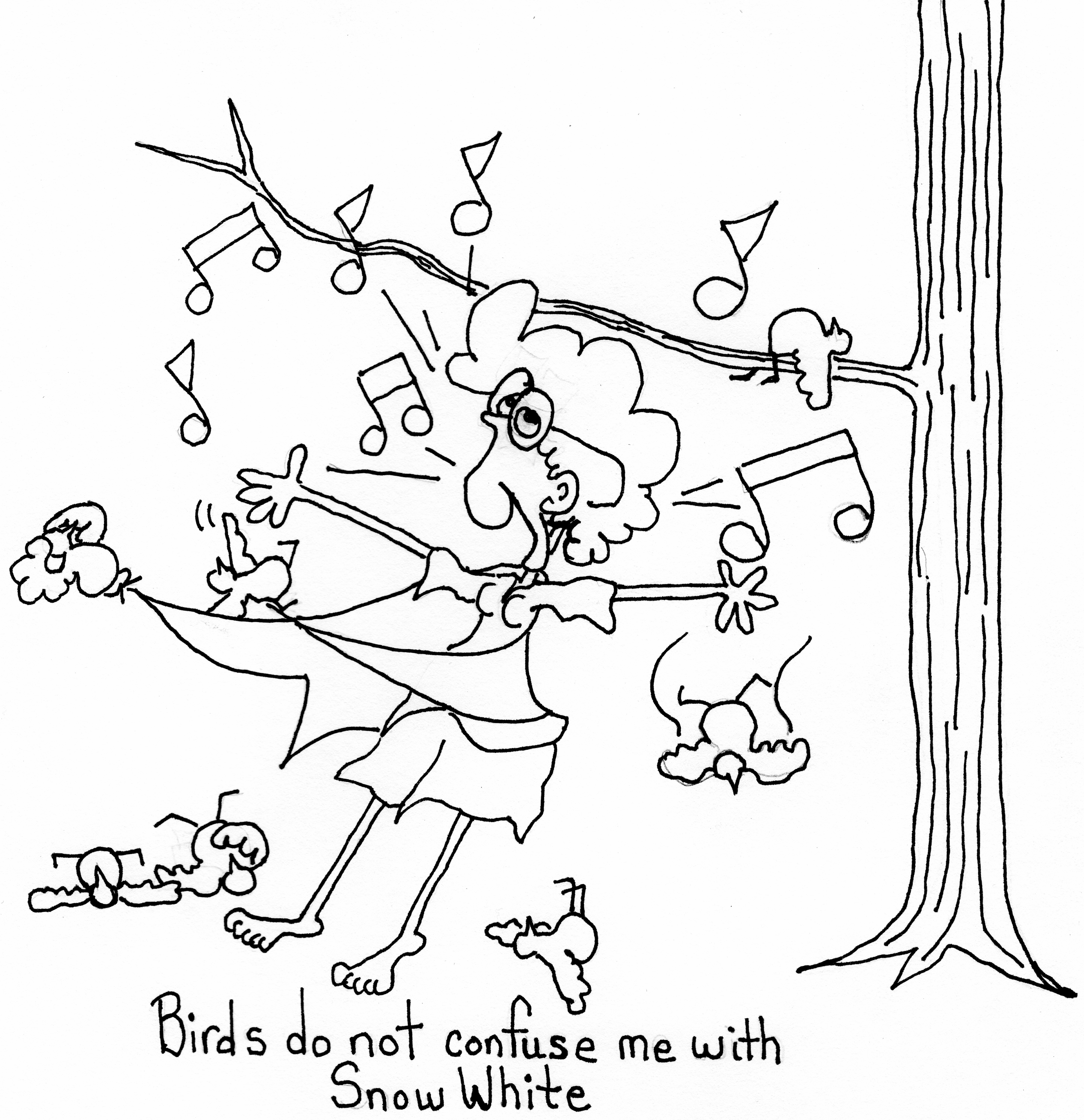 No Confusion With Snow White