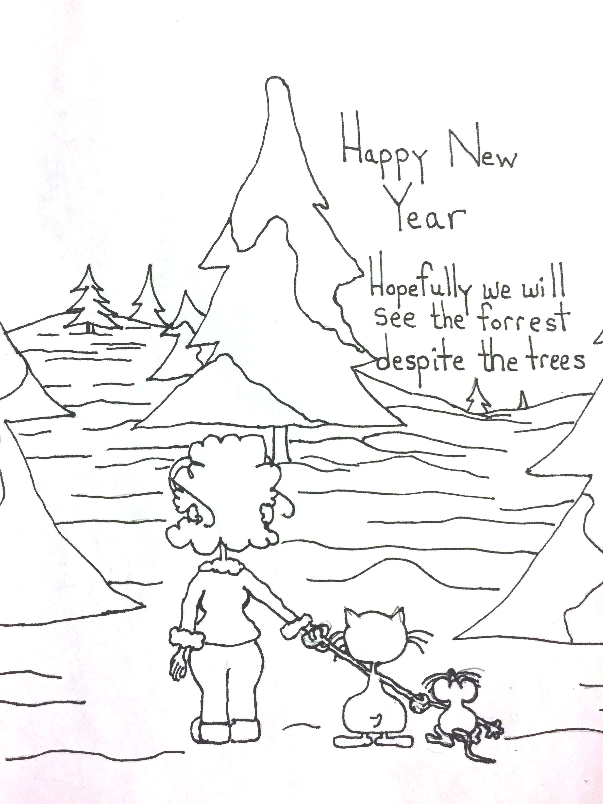 New Year Forrest