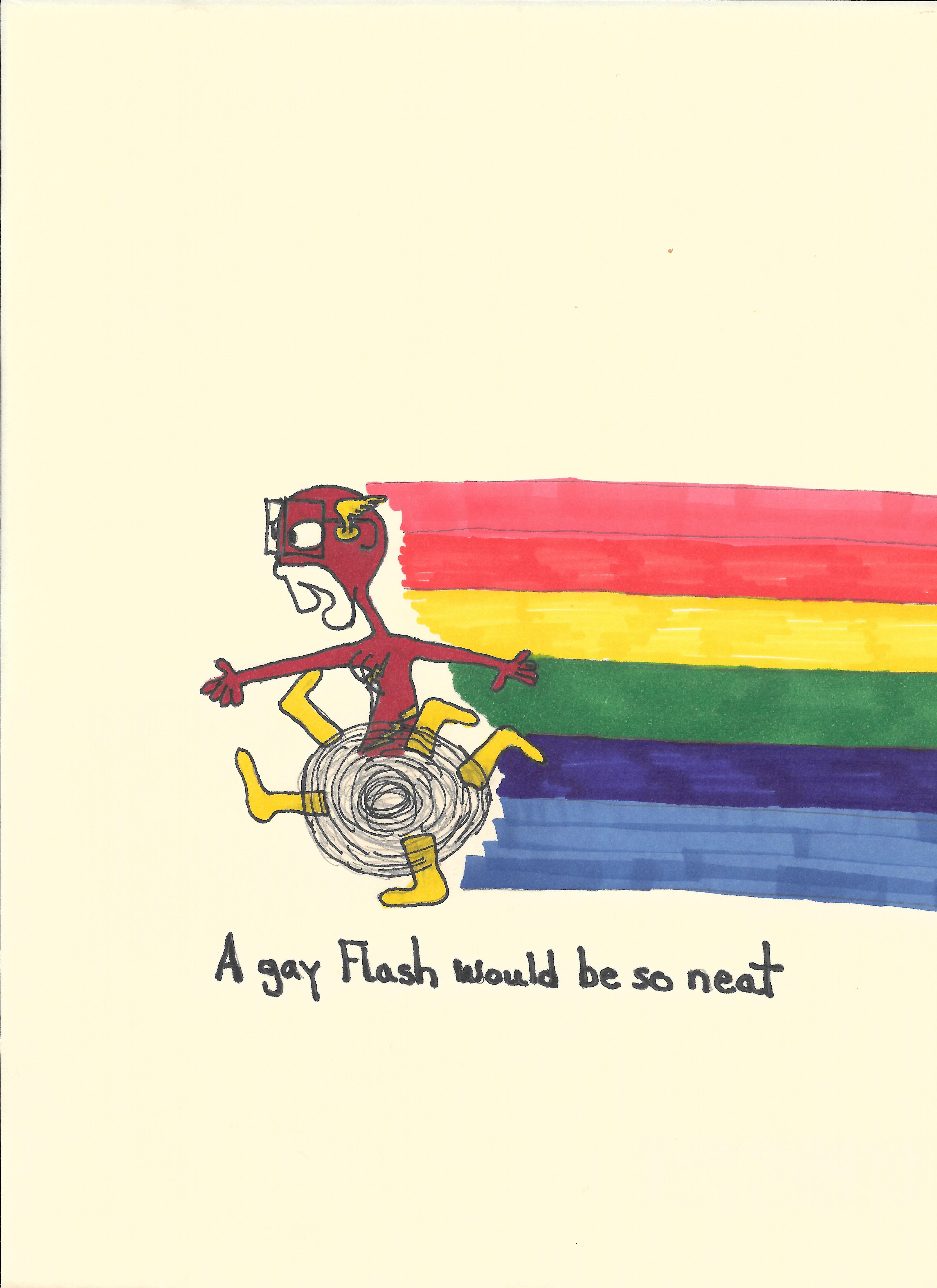A Gay Flash Would Be So Neat