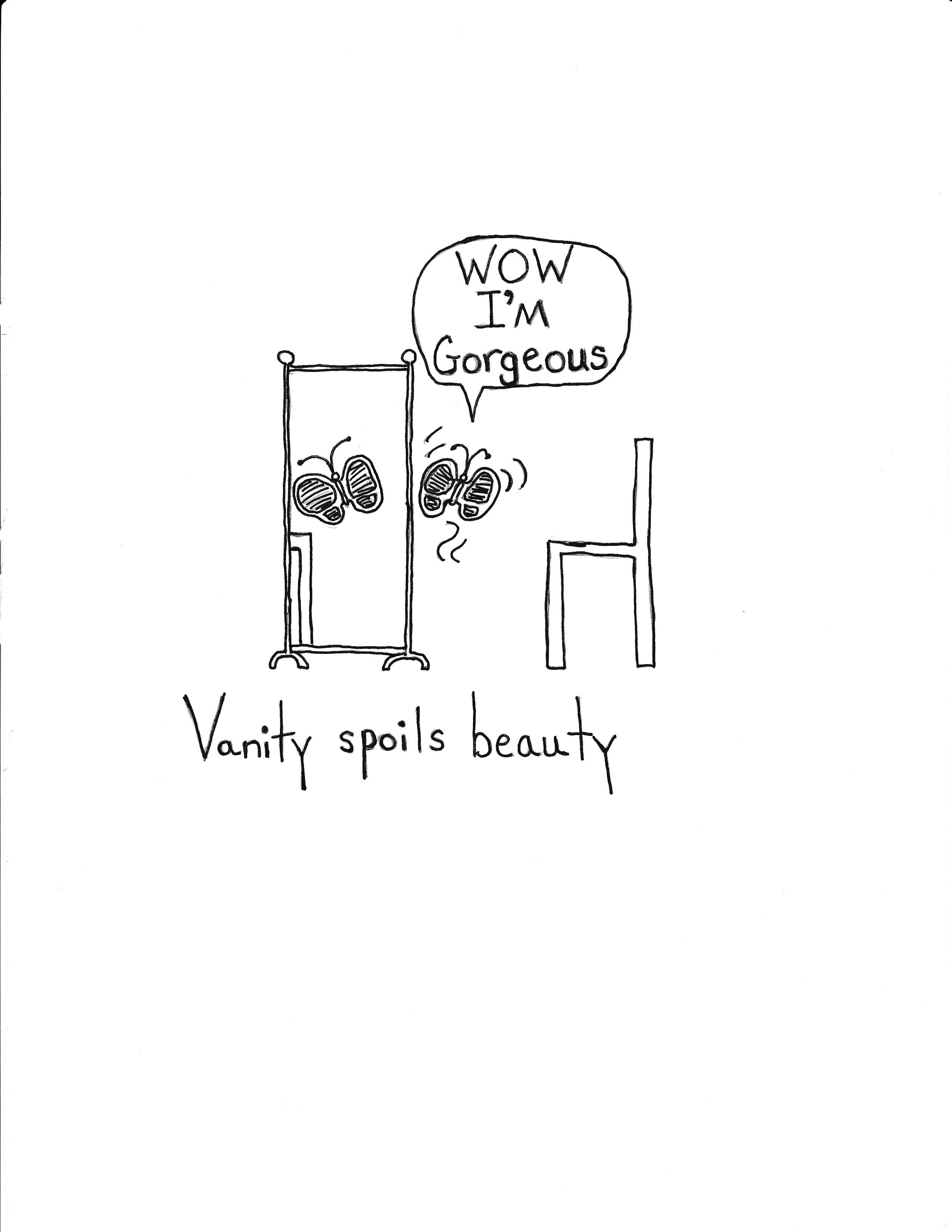Vanity Spoils Beauty