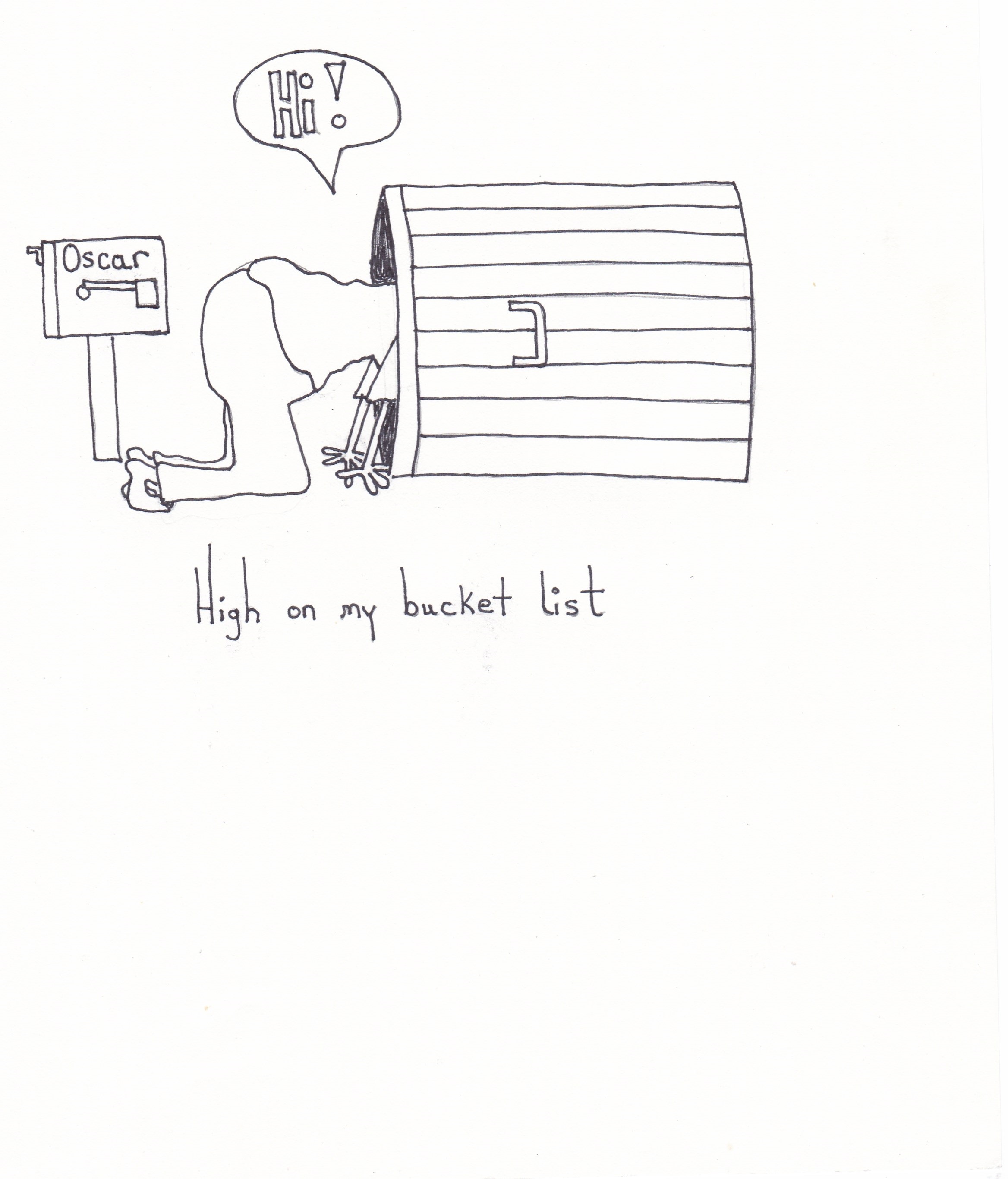 High On My Bucket List