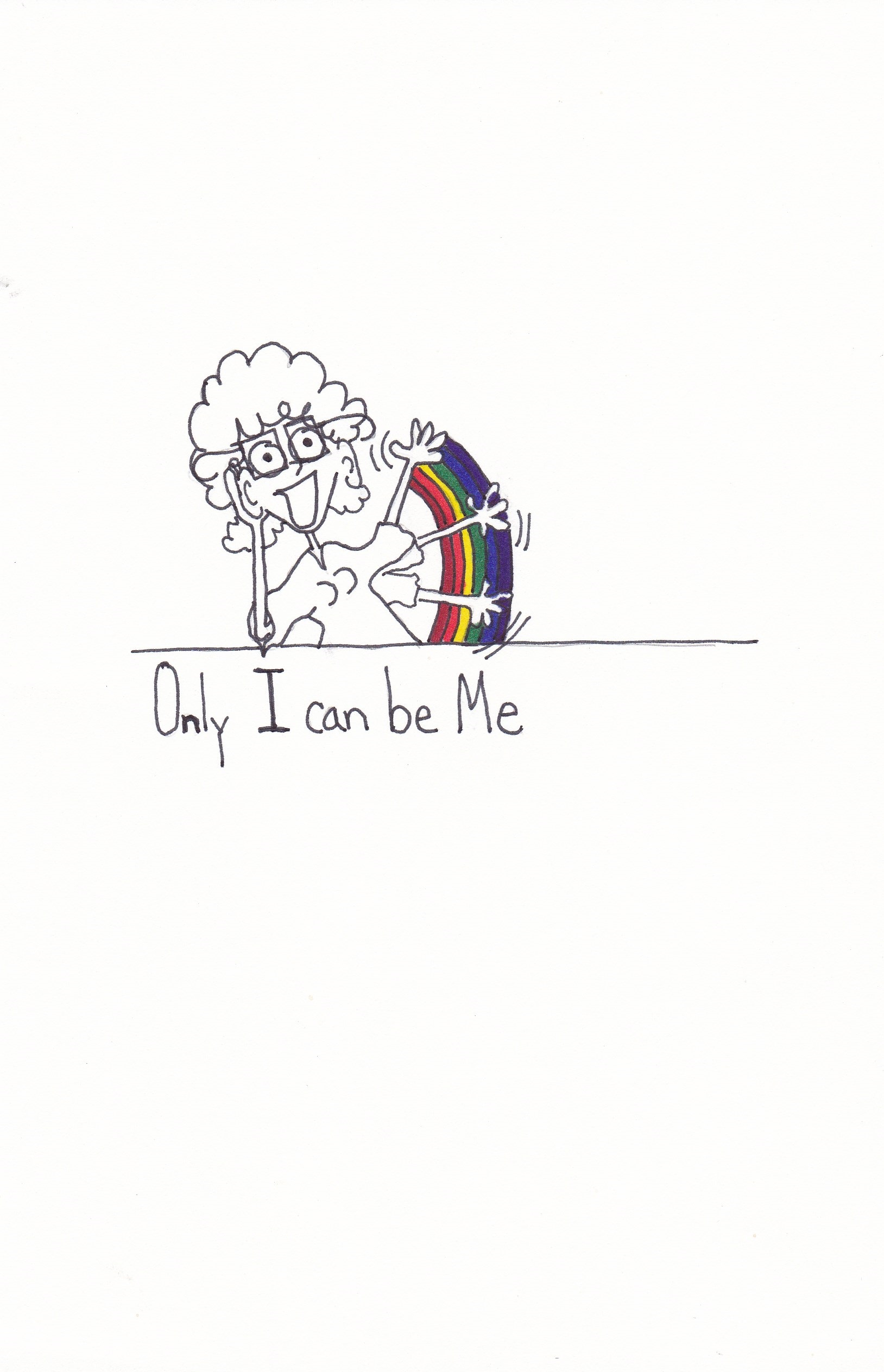 Only I Can Be Me Color