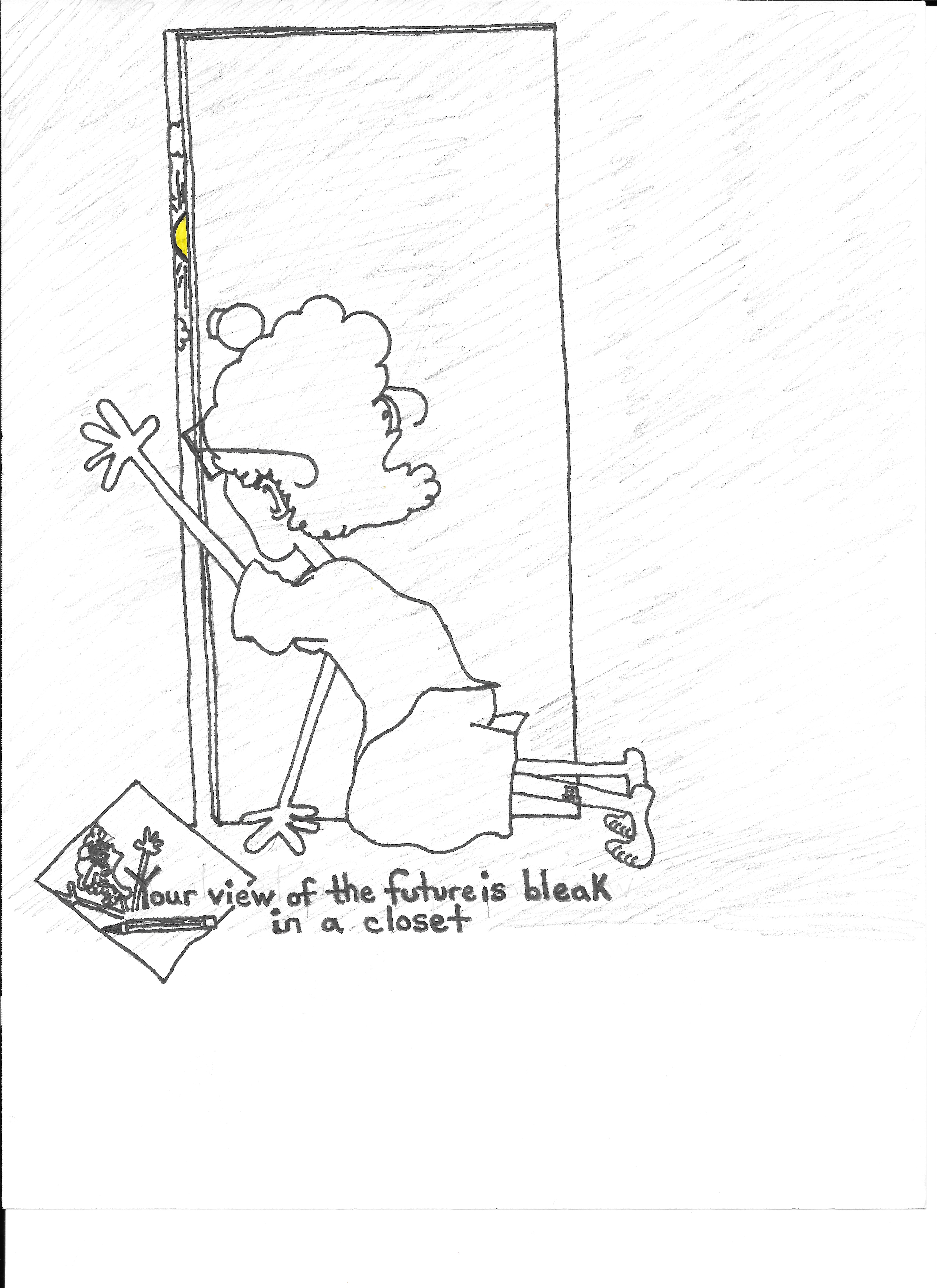 Your View Of The Future Is Bleak In A Closet