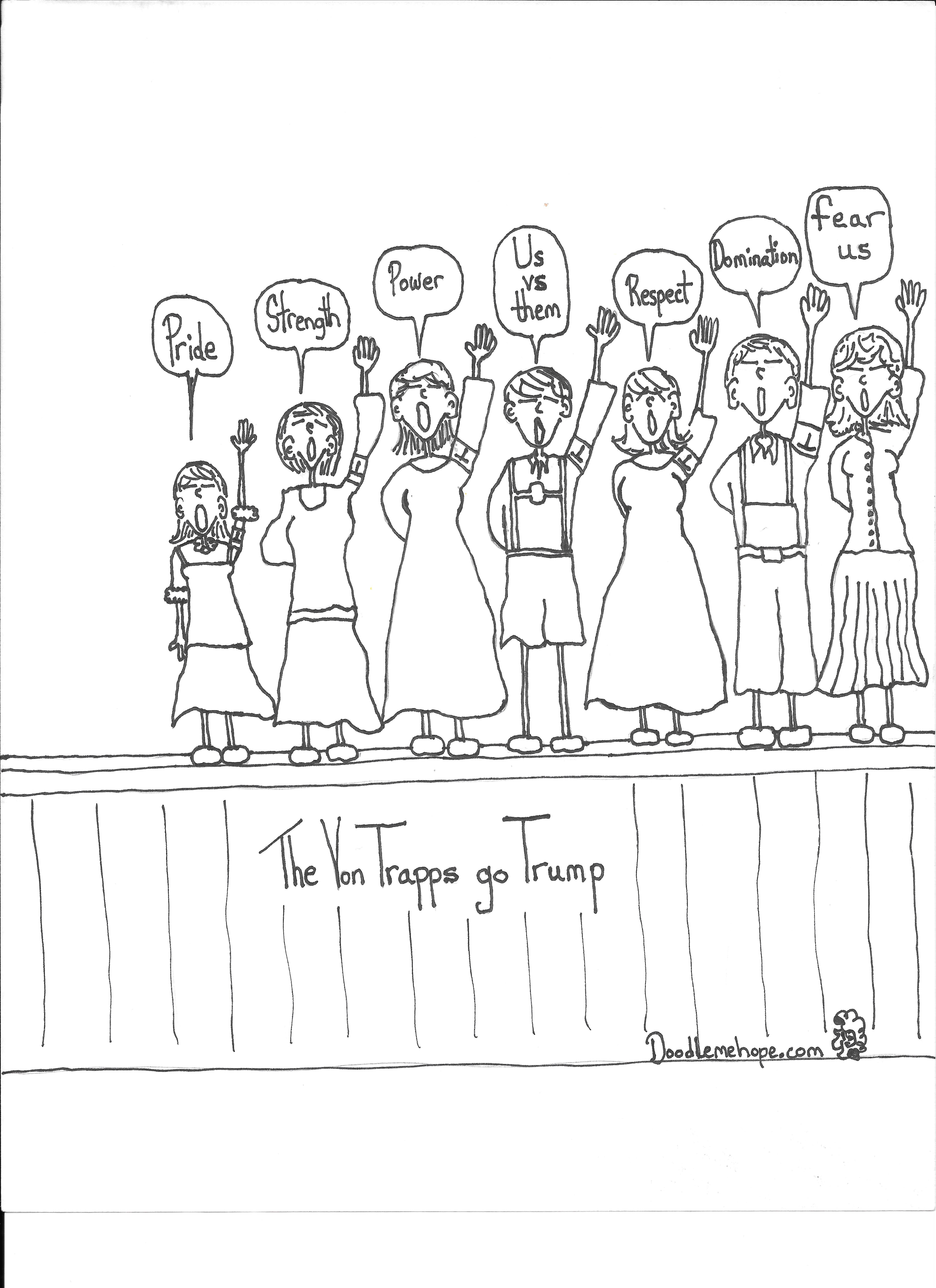 The Von Trapps Go Trump