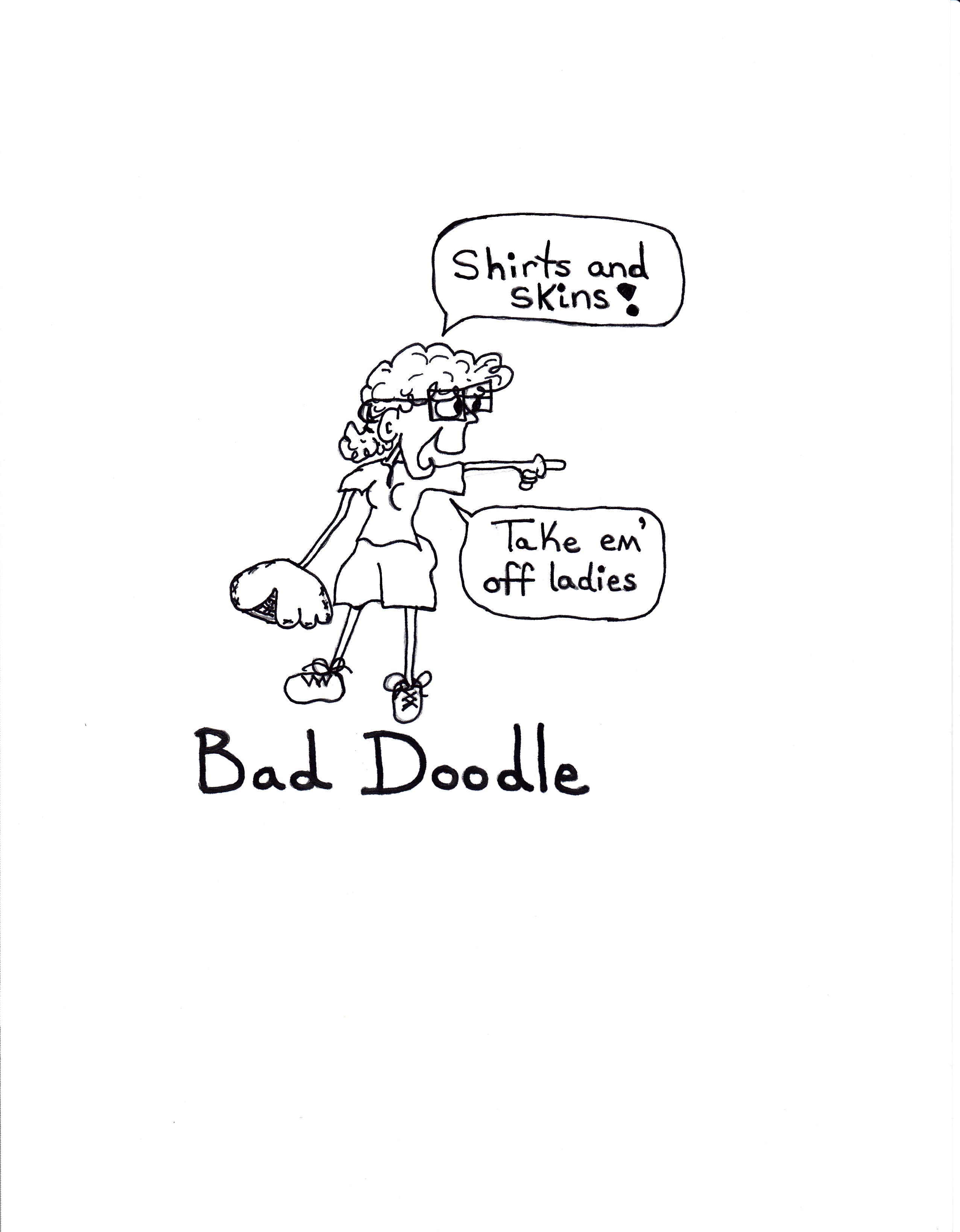 Bad Doodle Shirts And Skins