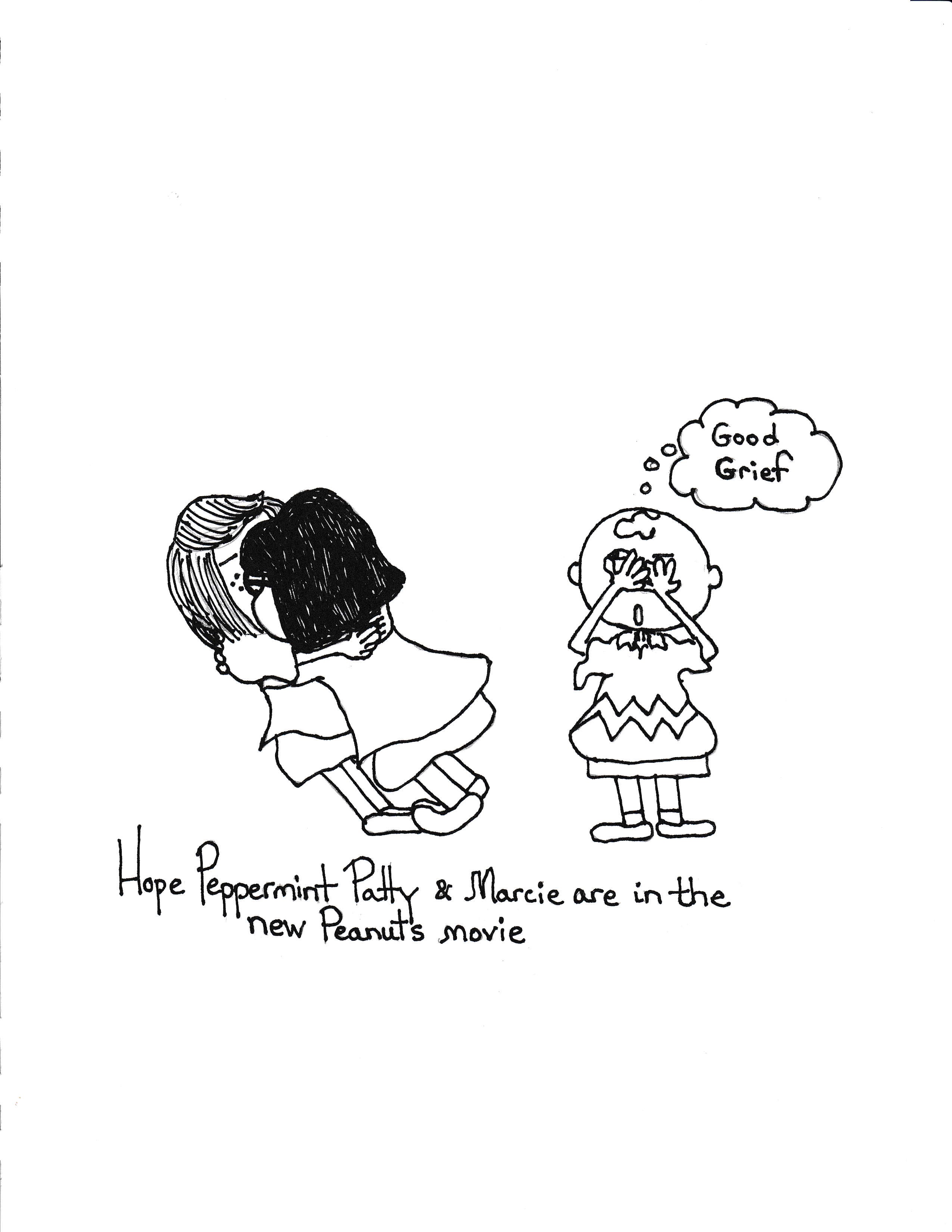 Hope Peppermint Patty And Marcie Are In The New Peanuts Movie