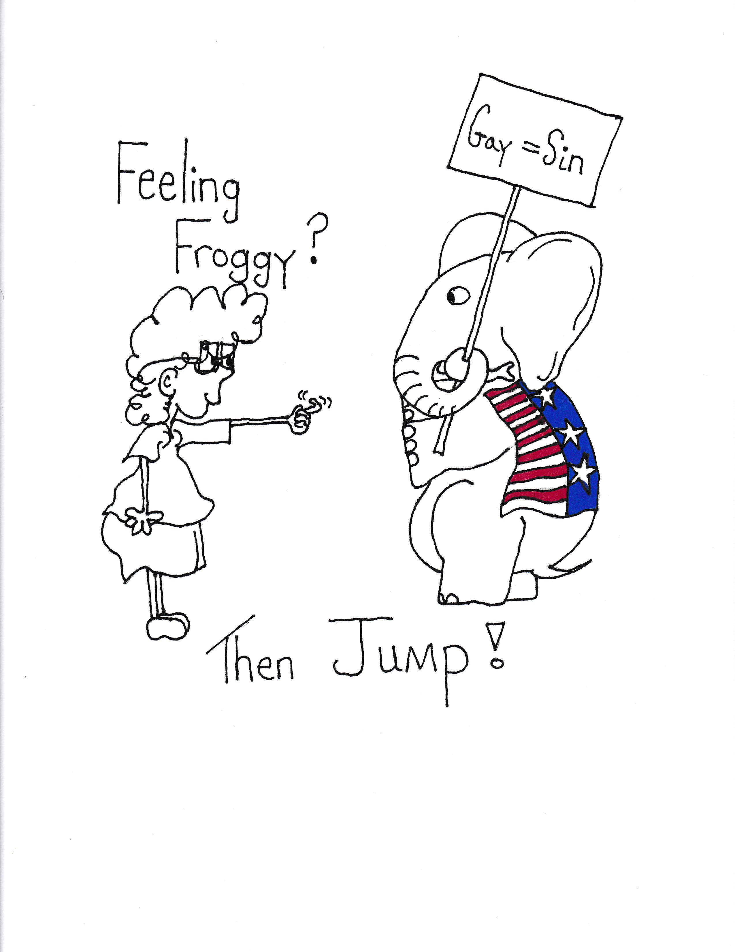 Feeling Froggy Then Jump