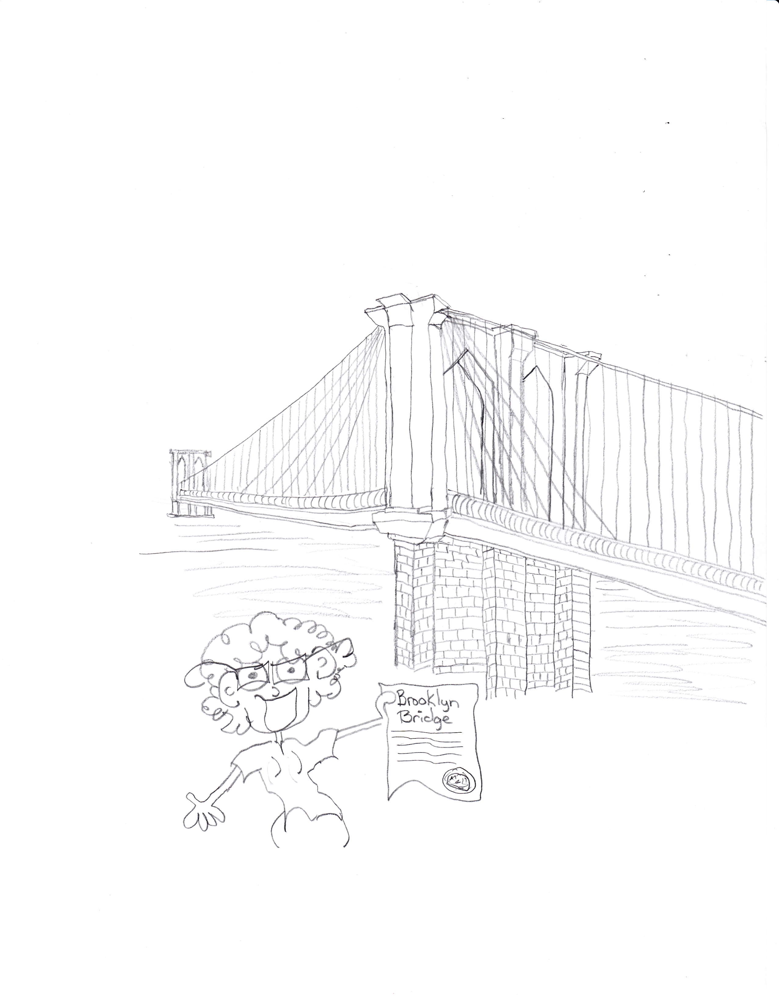 Brooklyn Bridge At Web