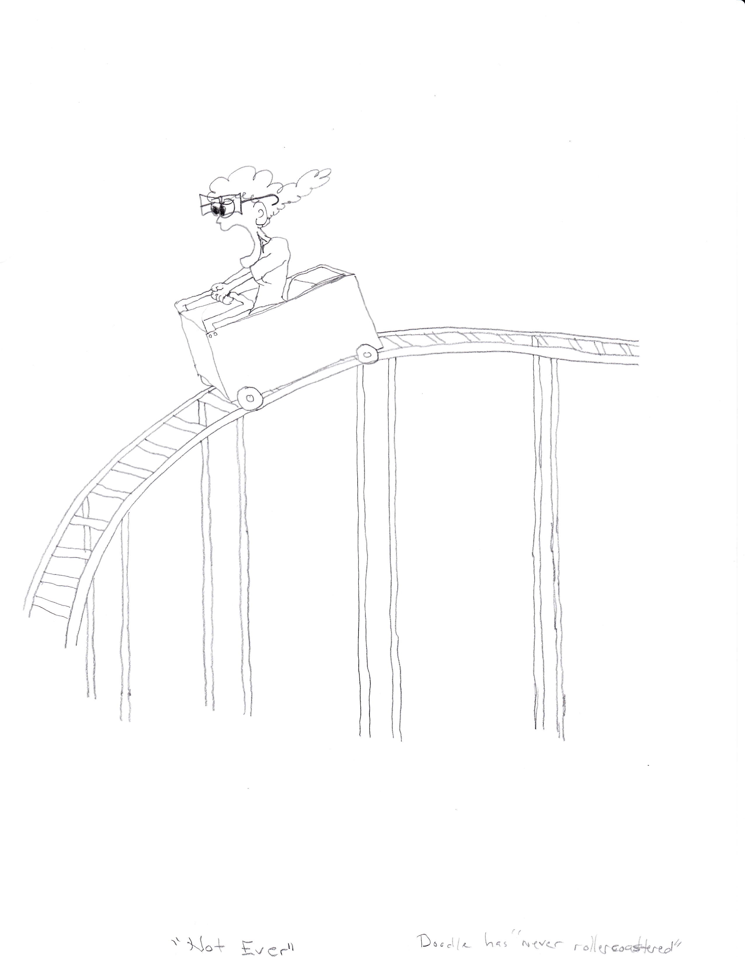Not Ever Doodle Has Never Rollercoasted