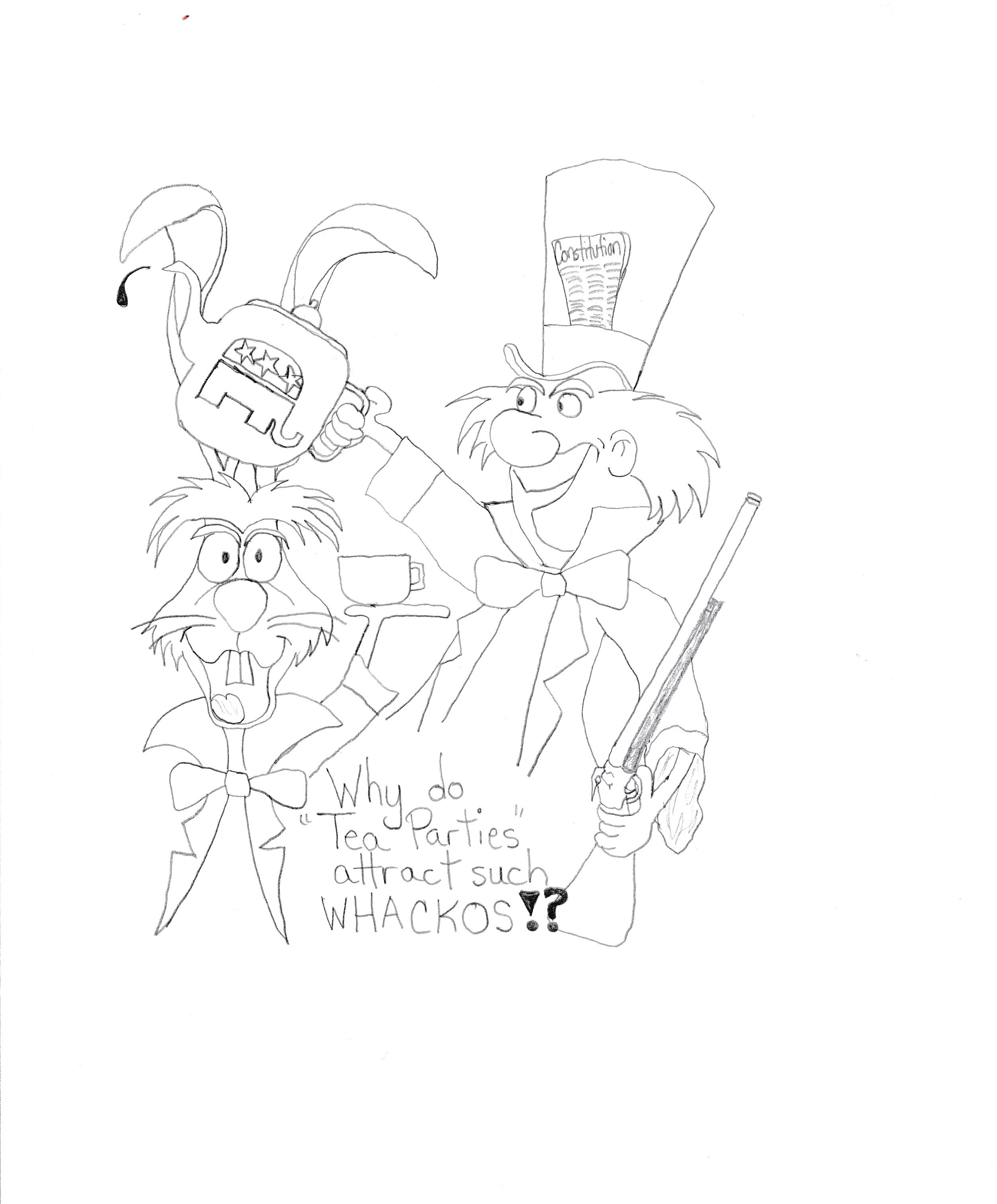 Why Do Tea Parties Attract Such Wackos