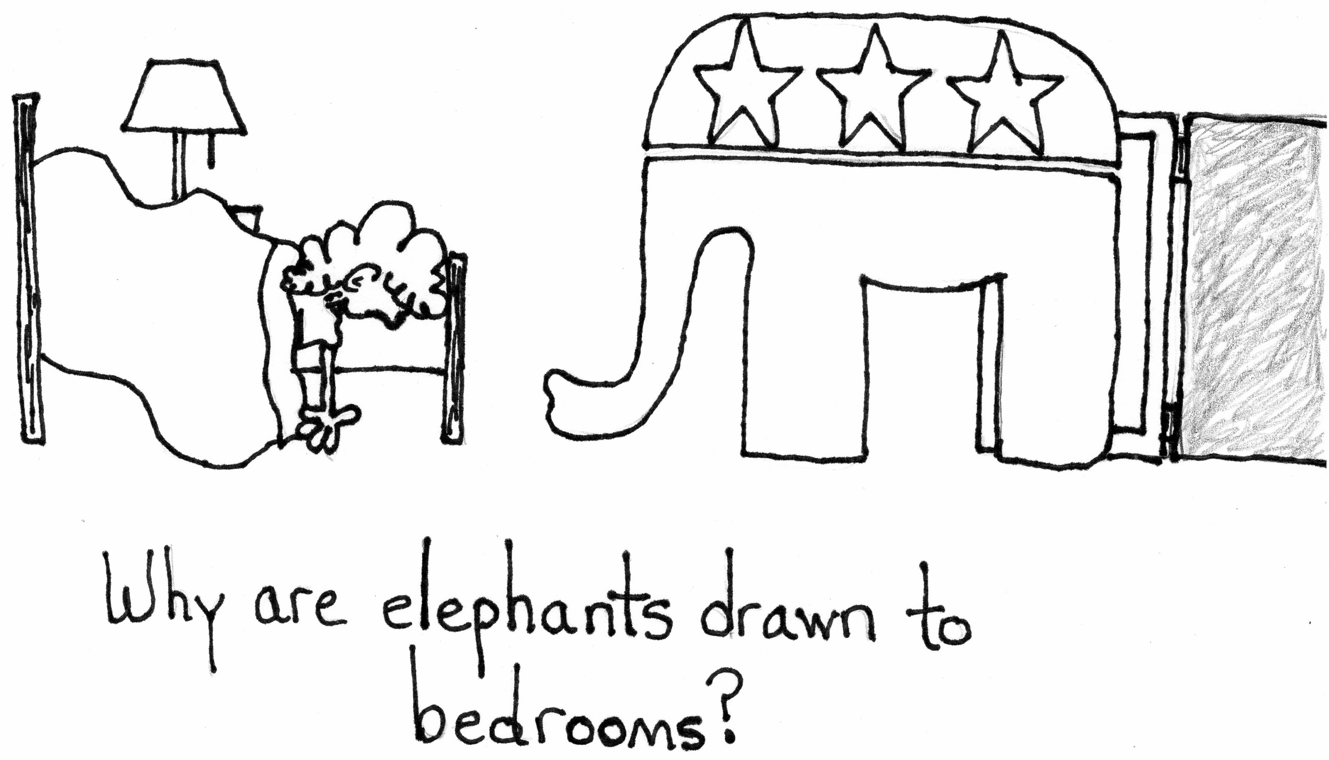 Elephant In The Bedroom
