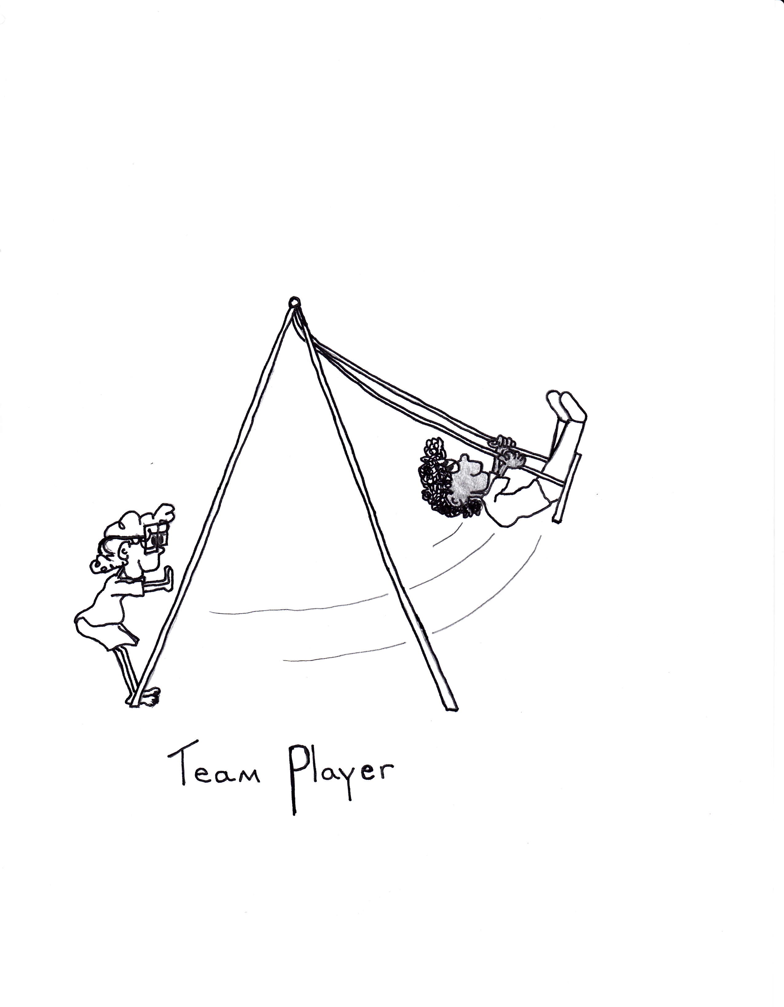 Team Player Coloring Book
