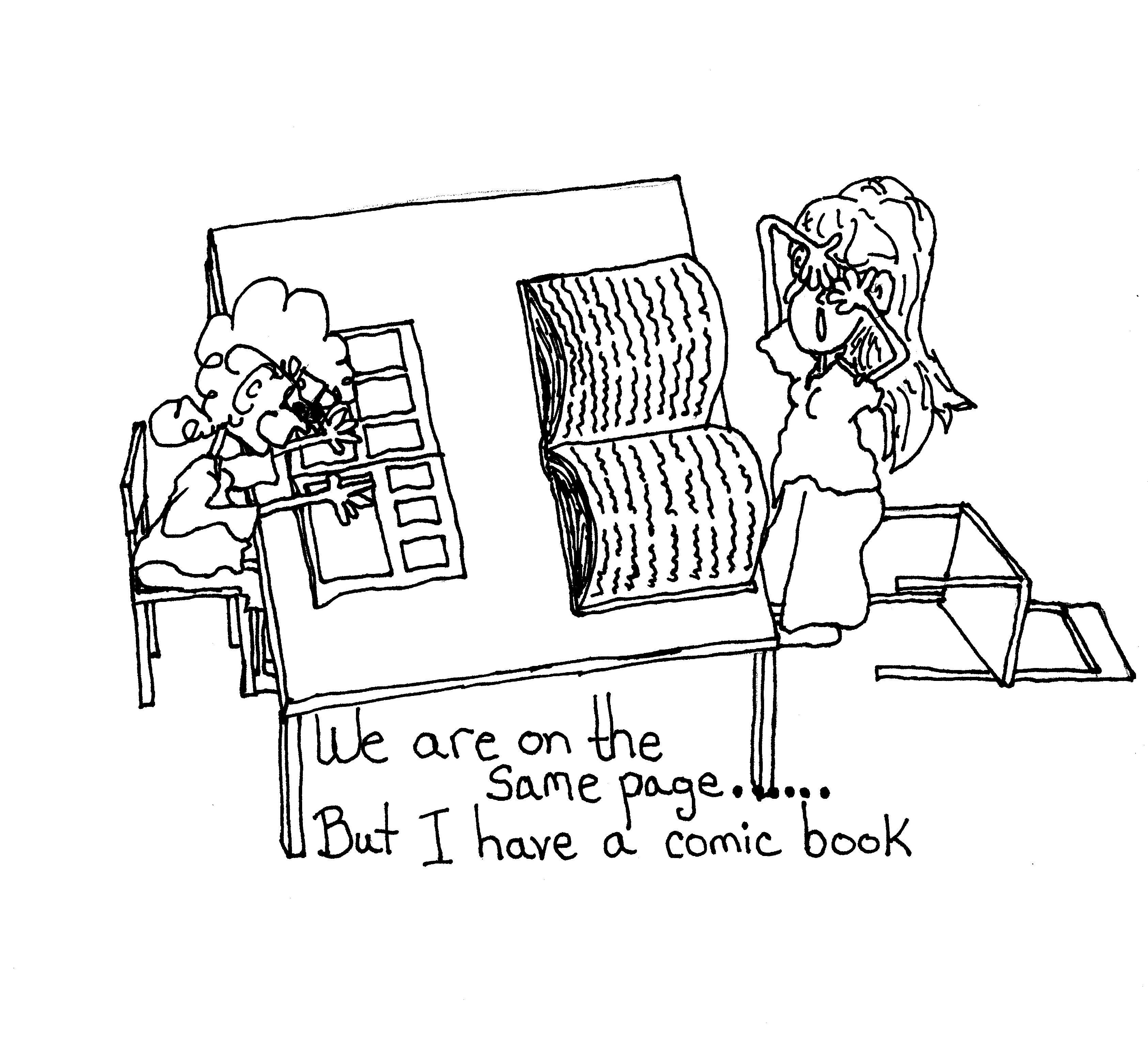 My Book Is A Comic