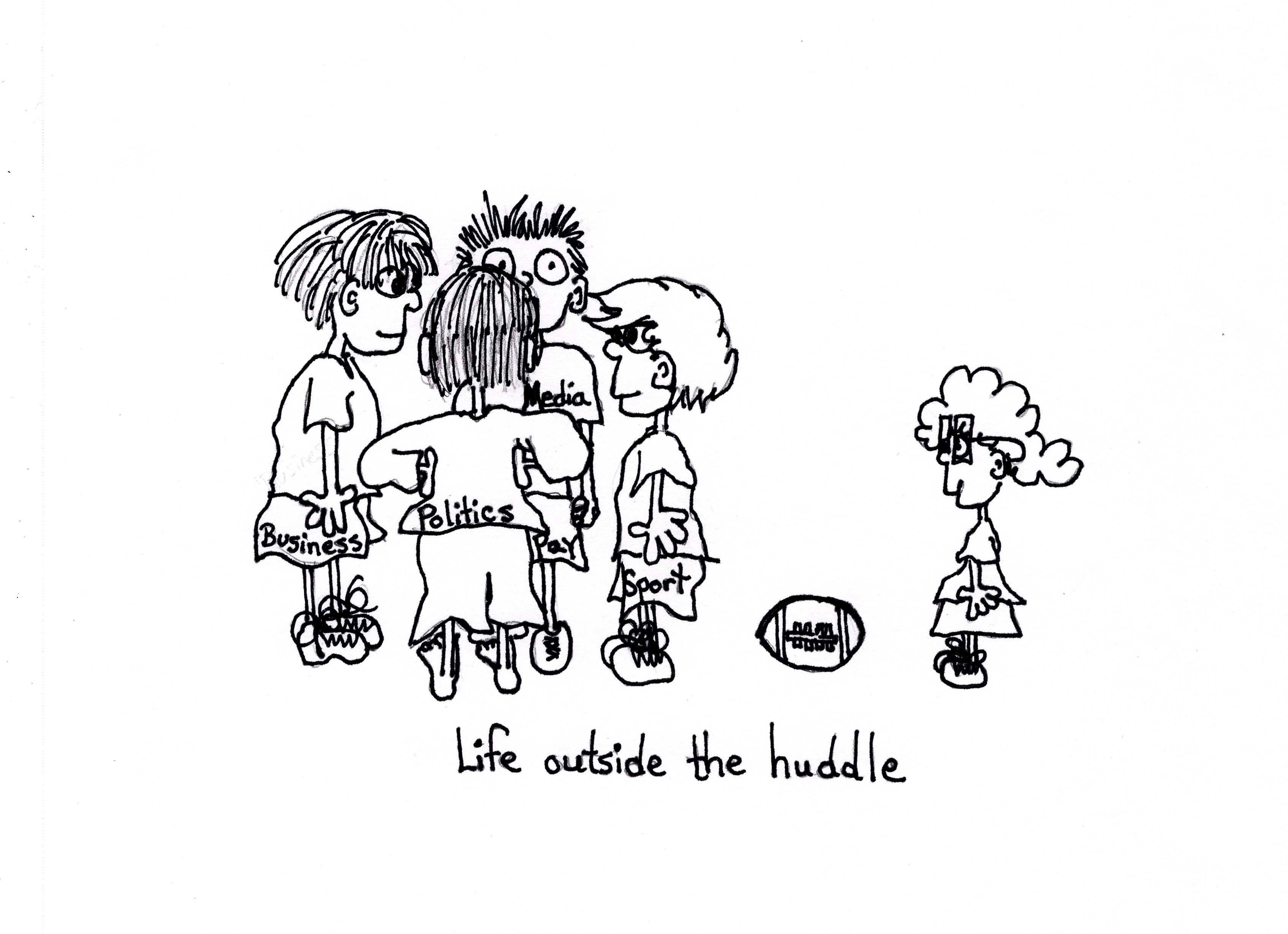 Outside The Huddle