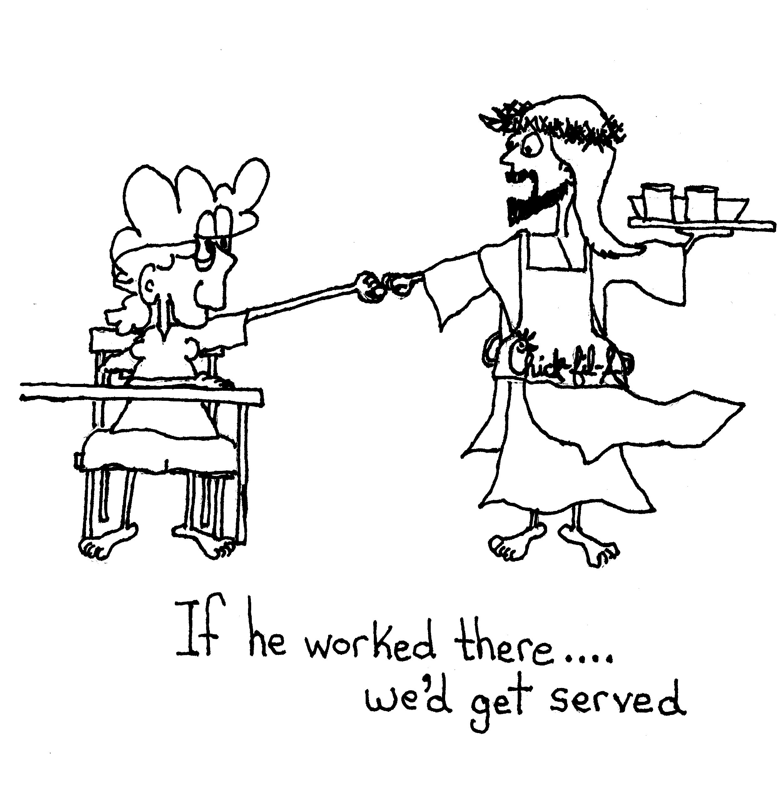 If He Worked There