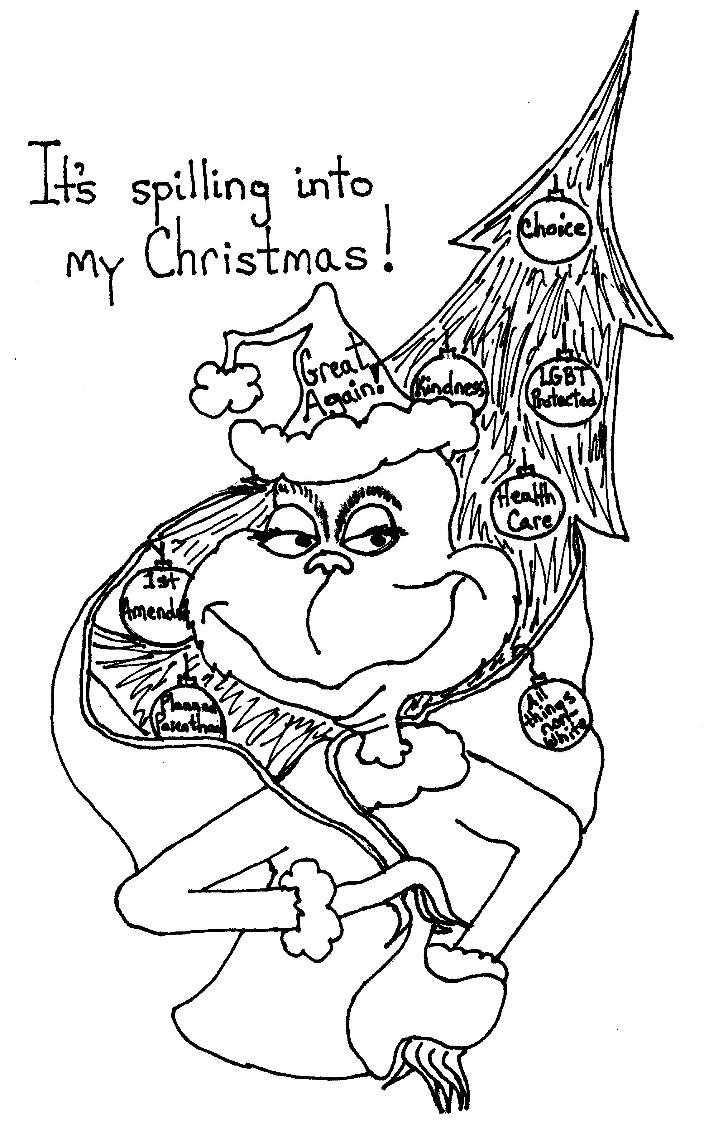 Spilling Into Christmas