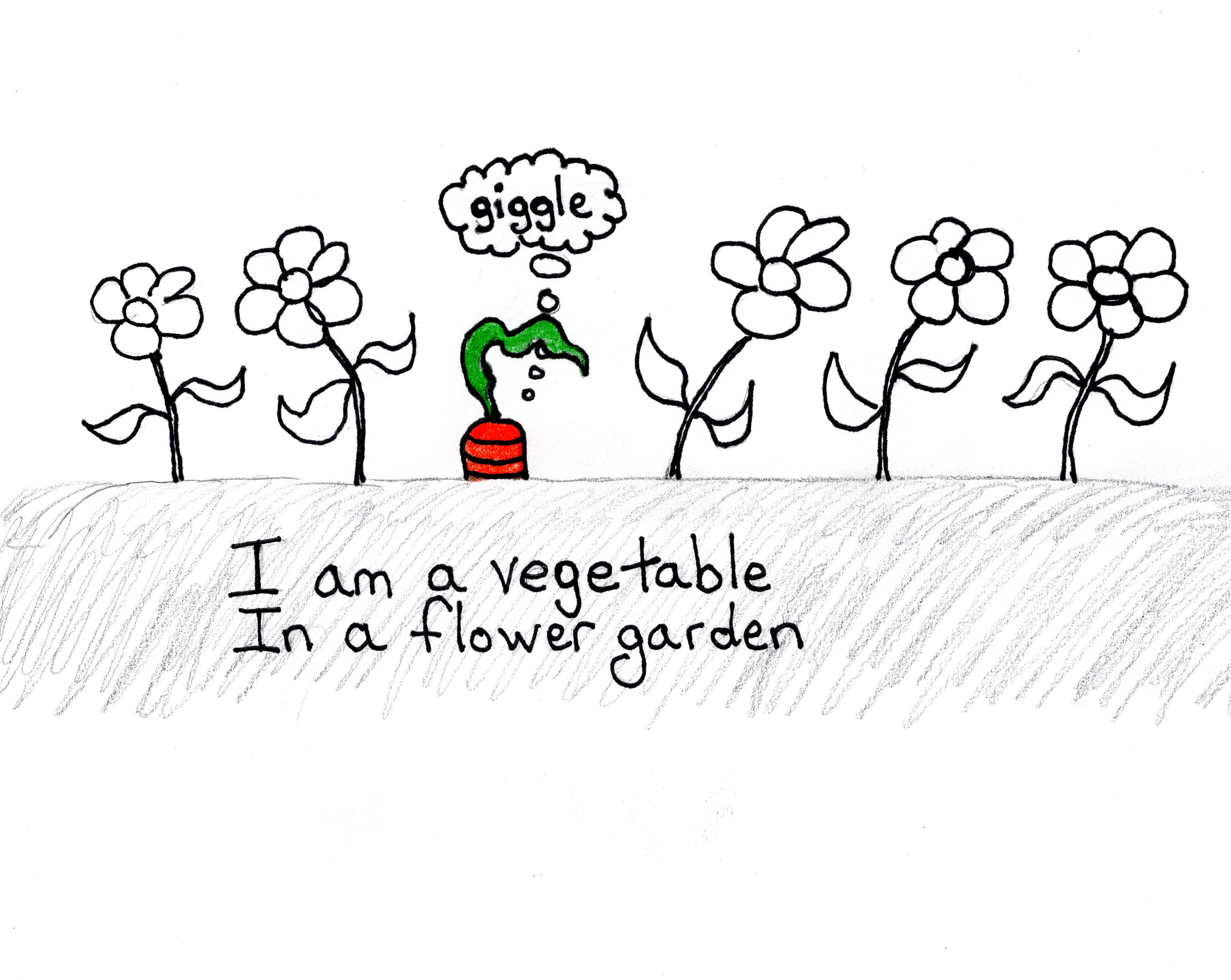 In A Flower Garden