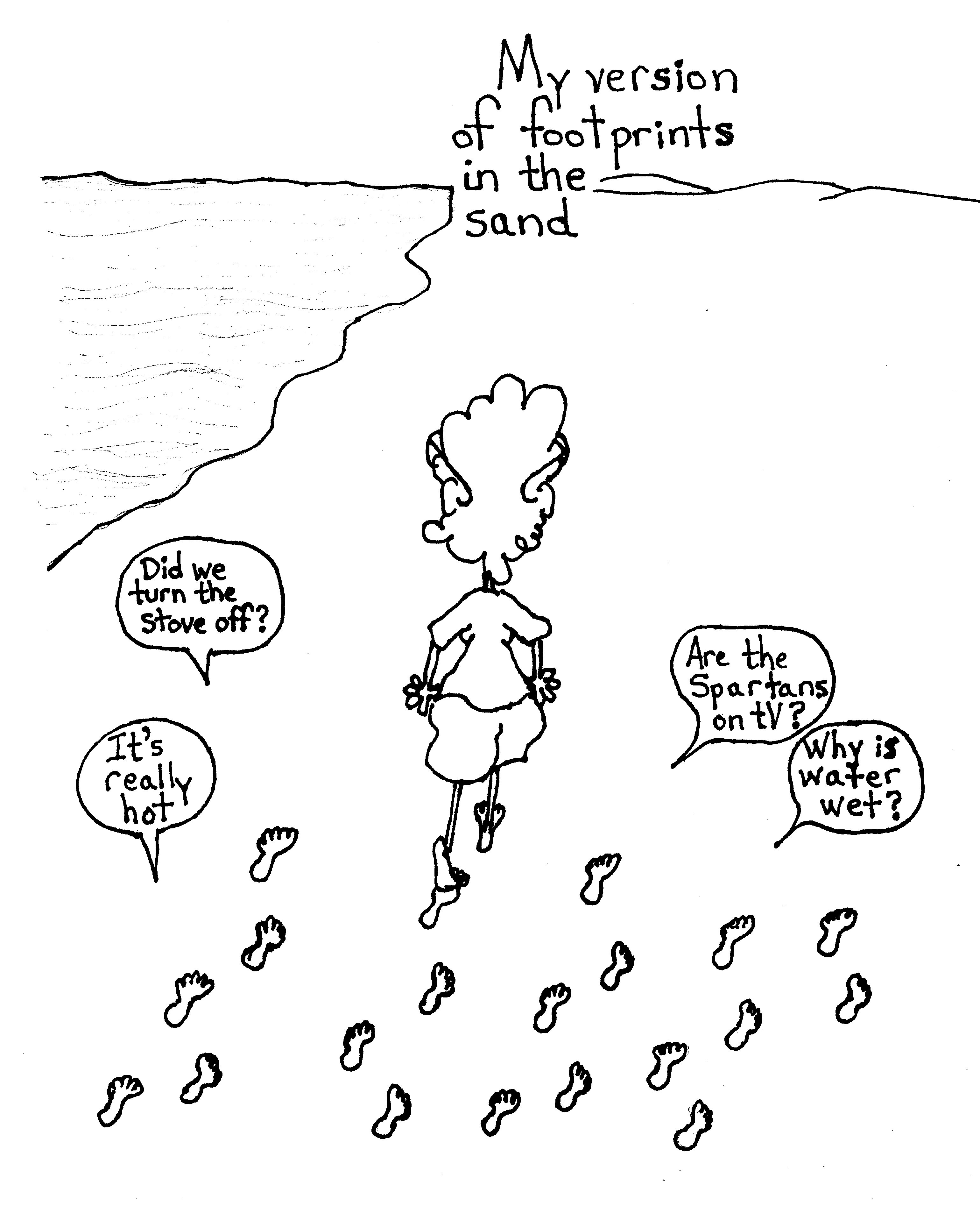 Footprints In The Sand