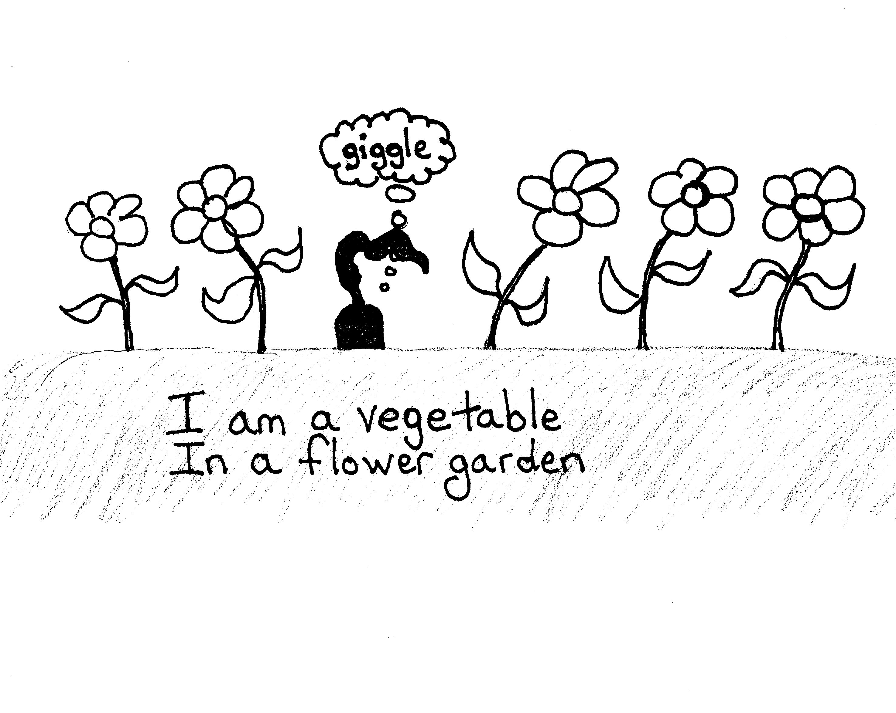 In A Flower Garden