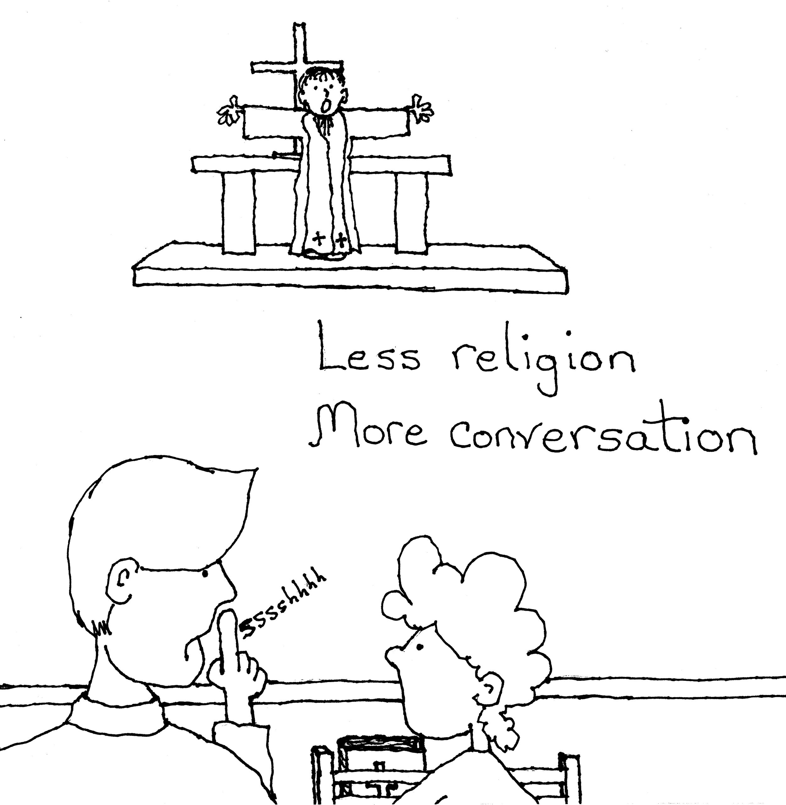 Less Religion
