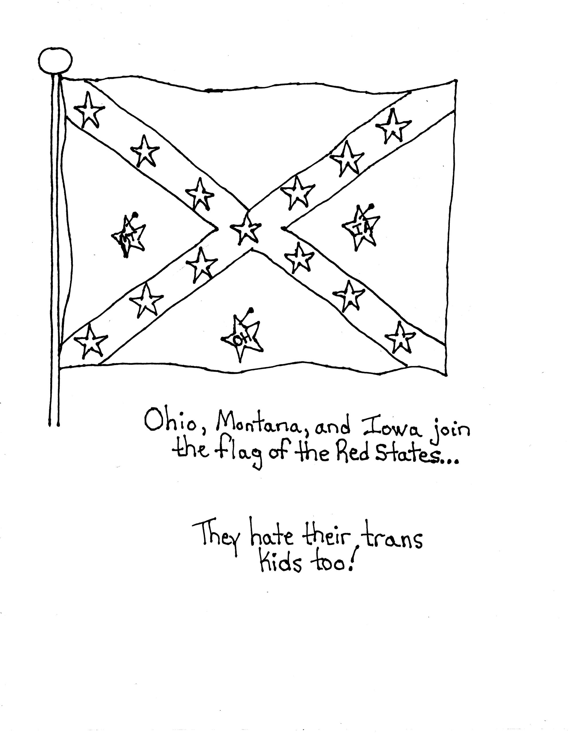 Red State Flag
