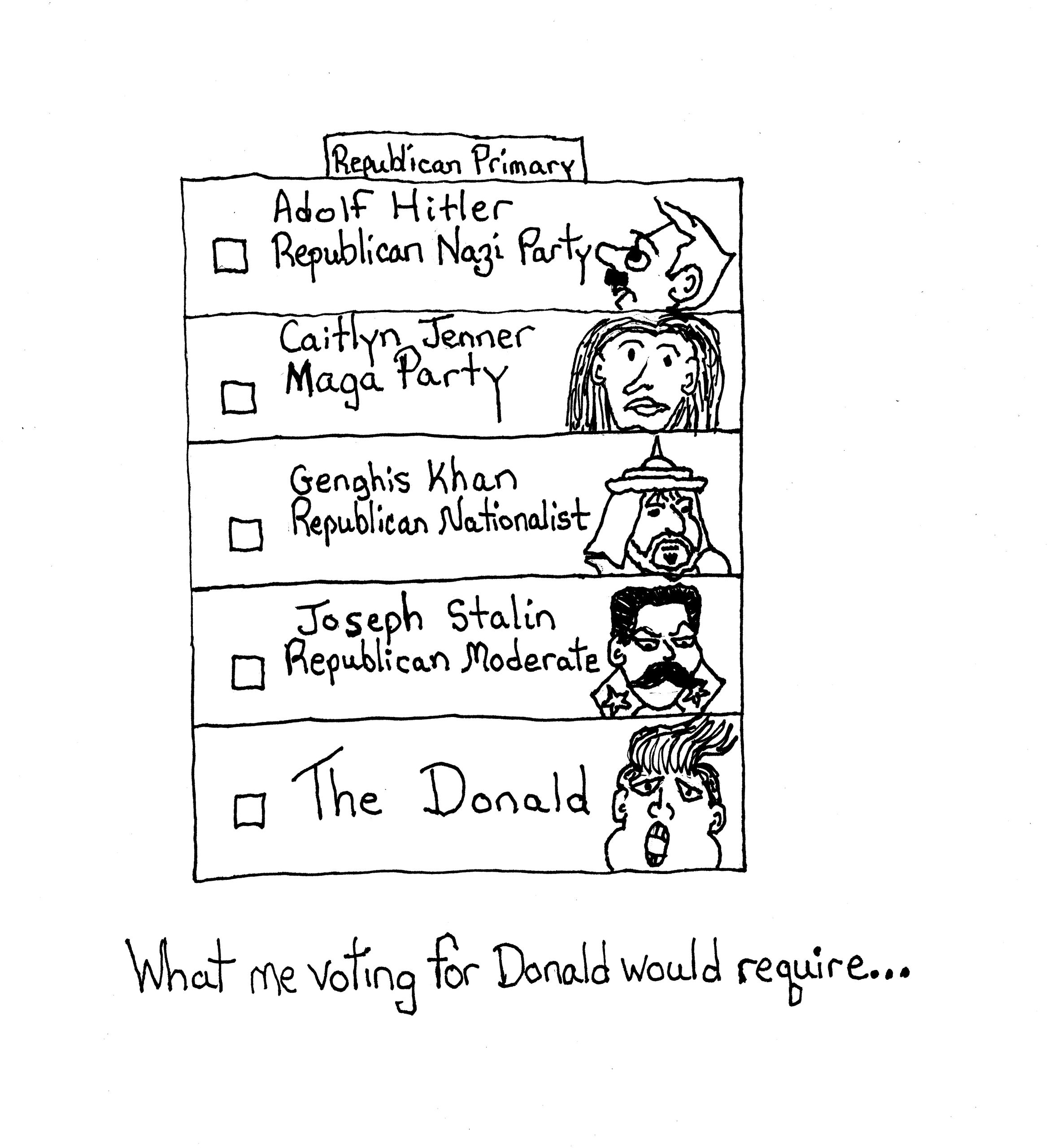 Voting For Donald