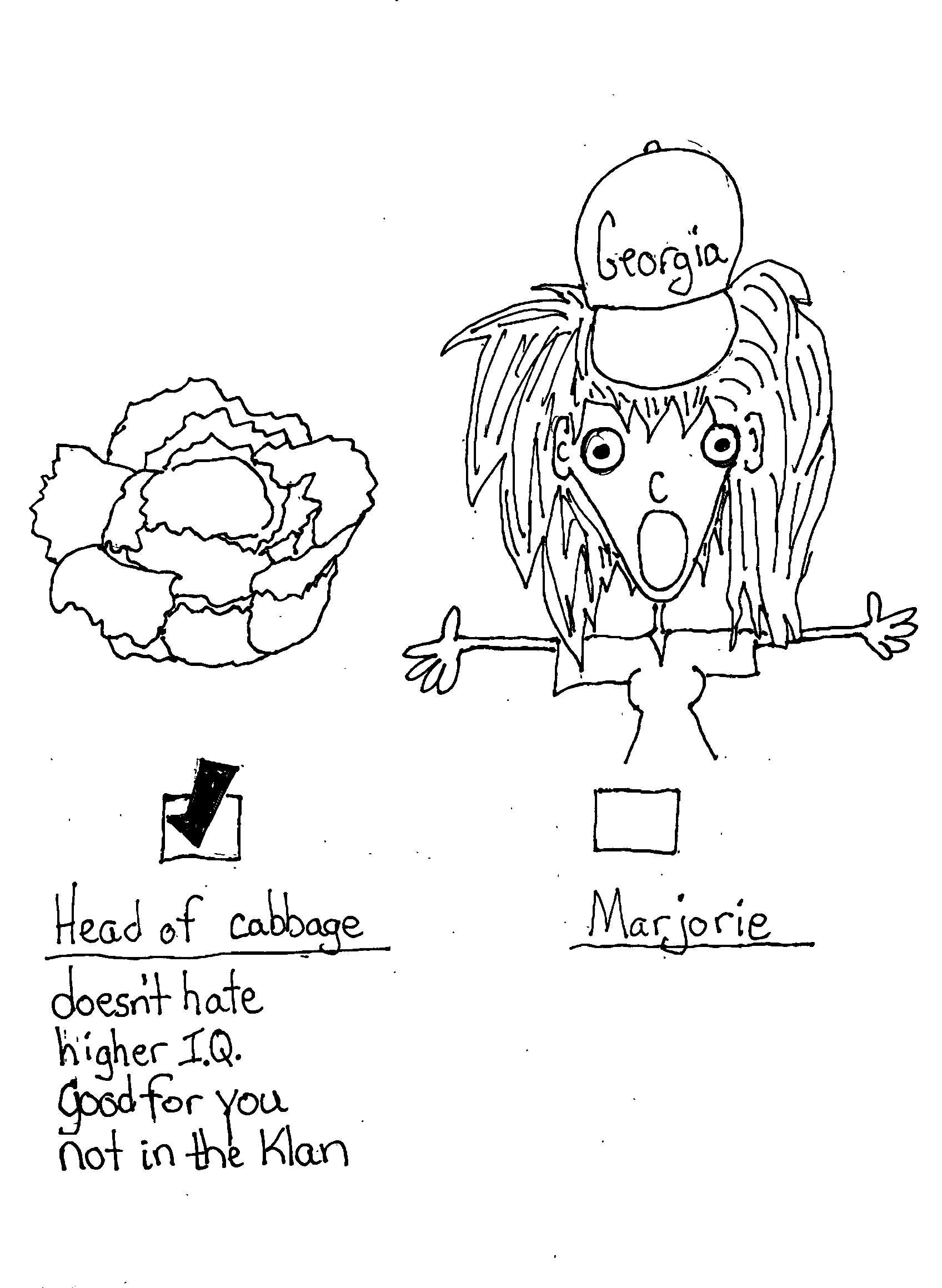 Cabbagevs Marjorie