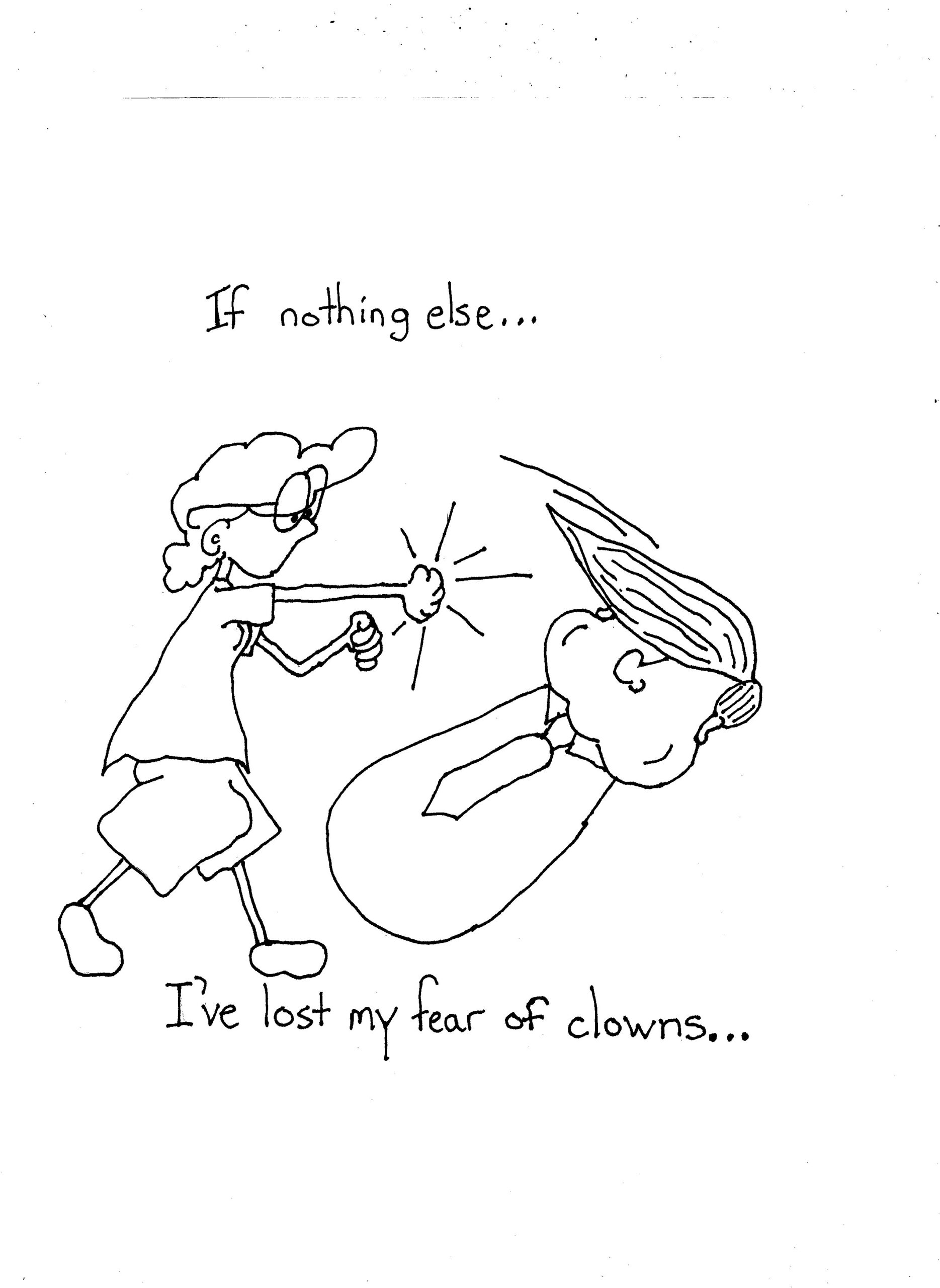 Not Scared Clown