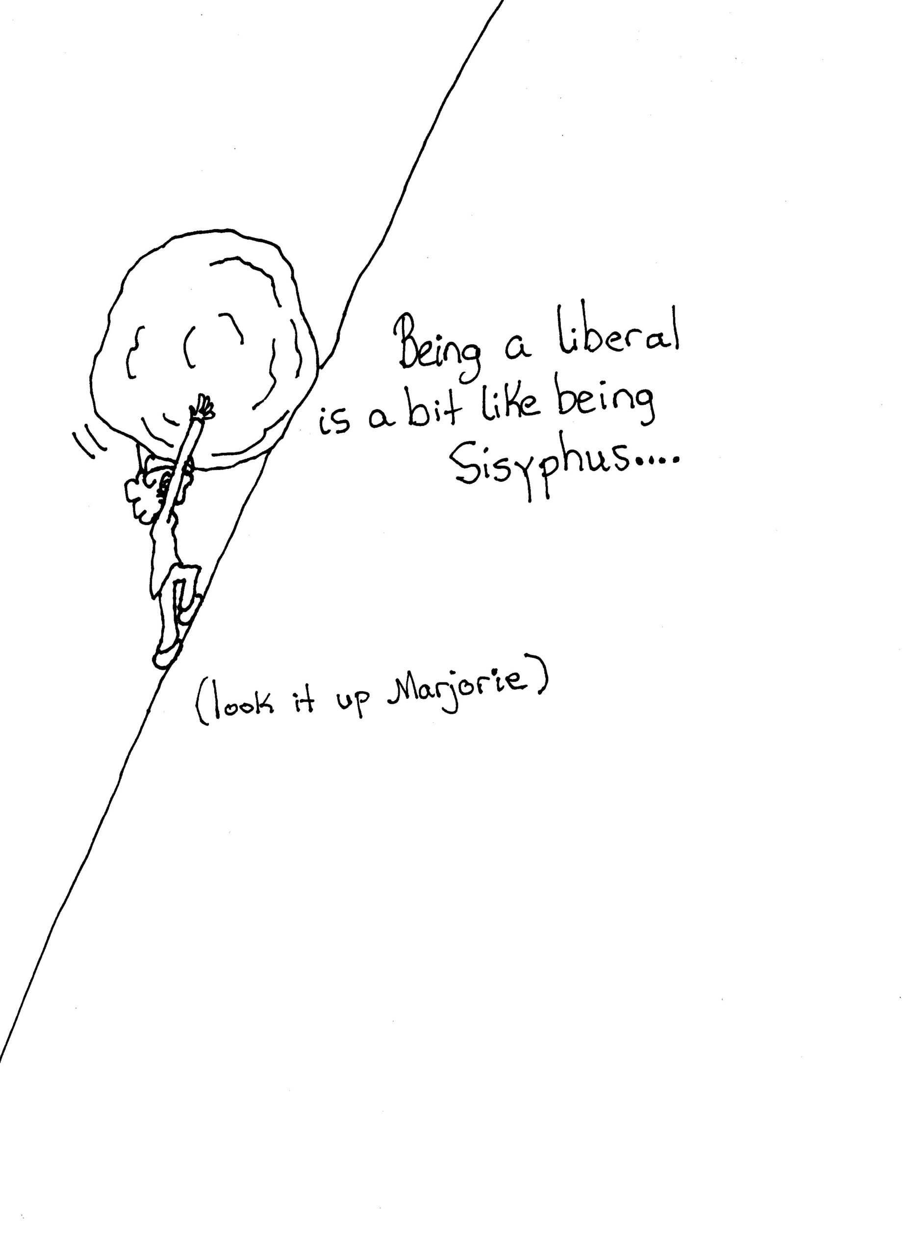 Like Sisyphus