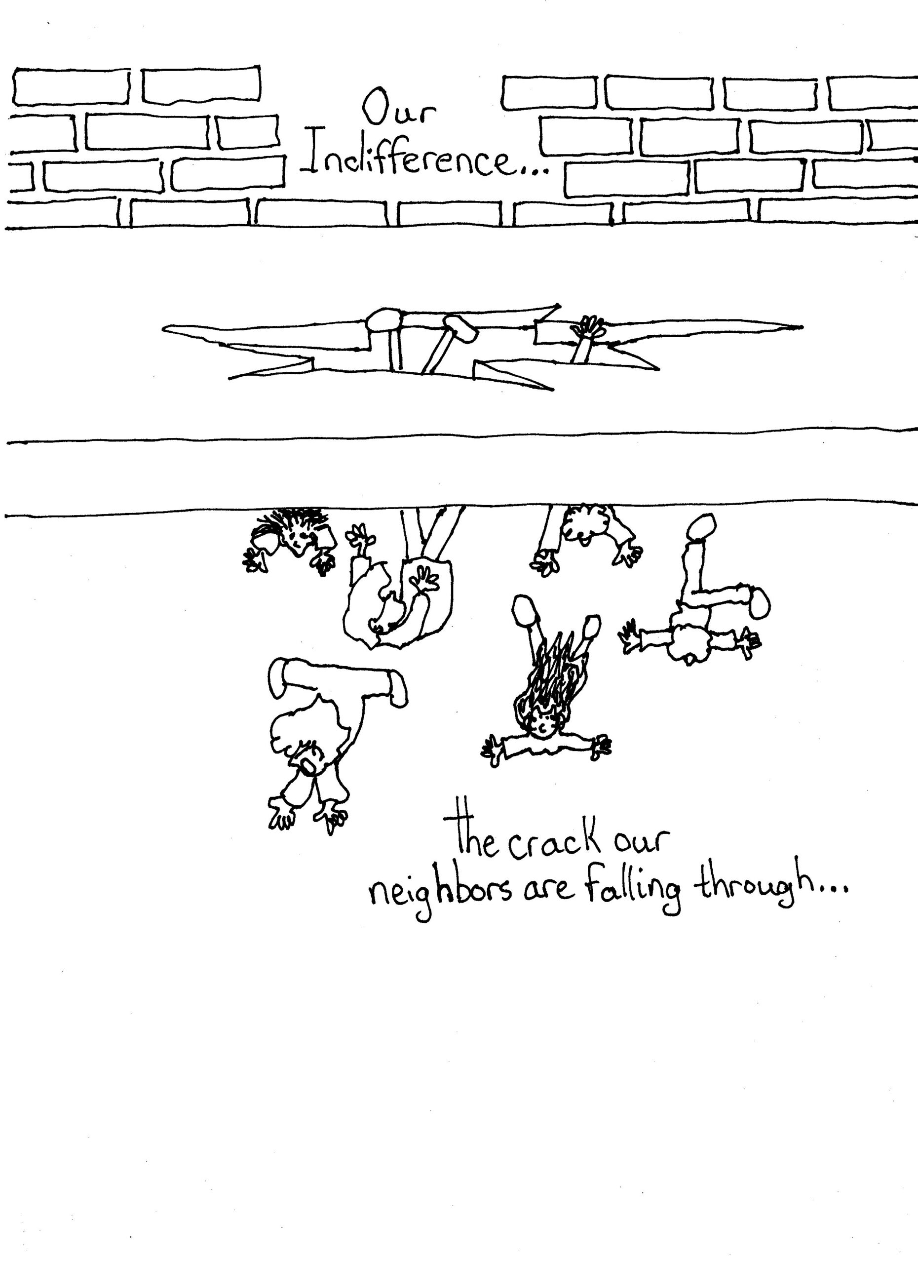 The Crack We Fall In