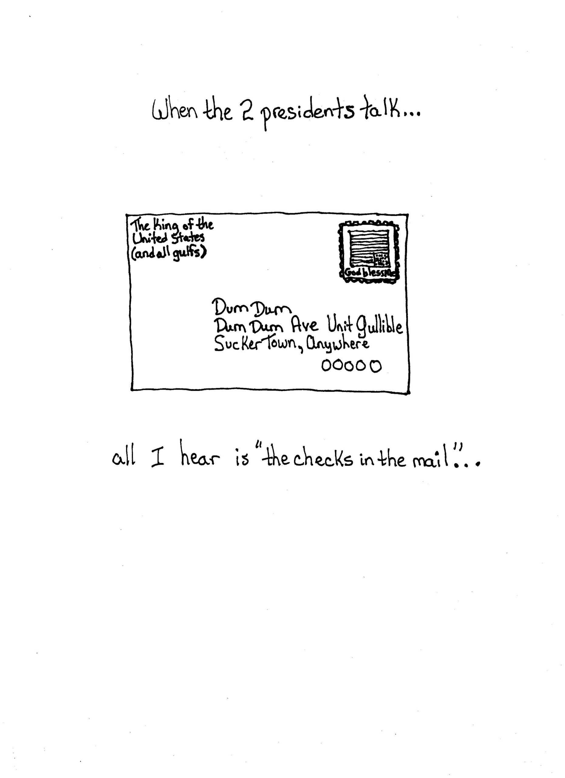 Checks In Mail