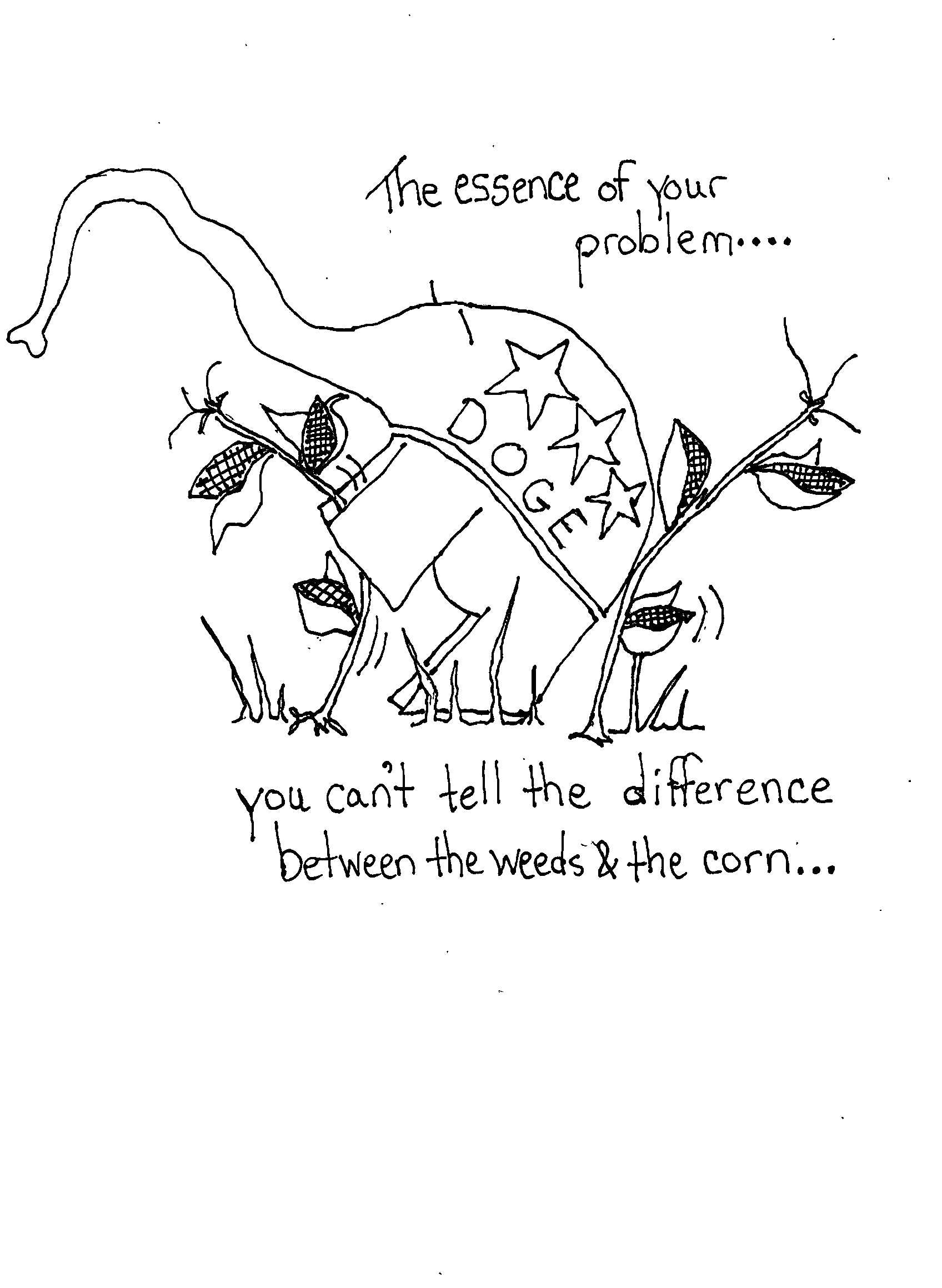 Cant Tell Weeds