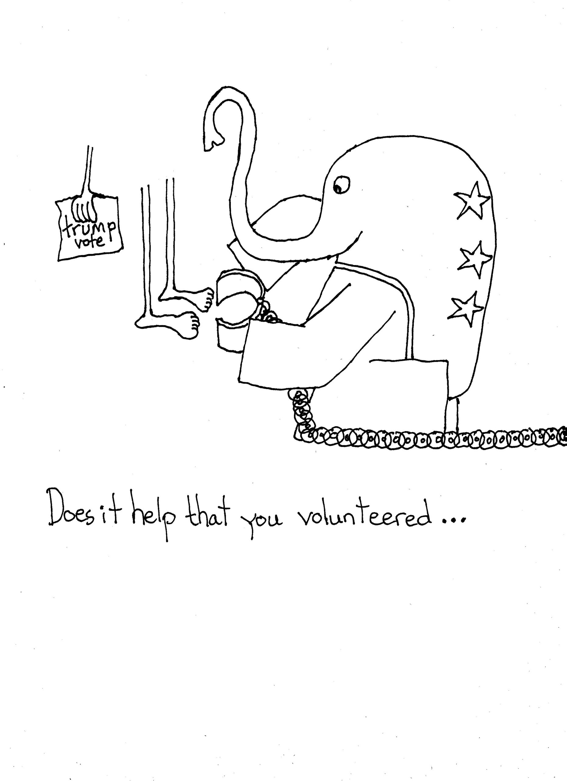 Never Volunteer