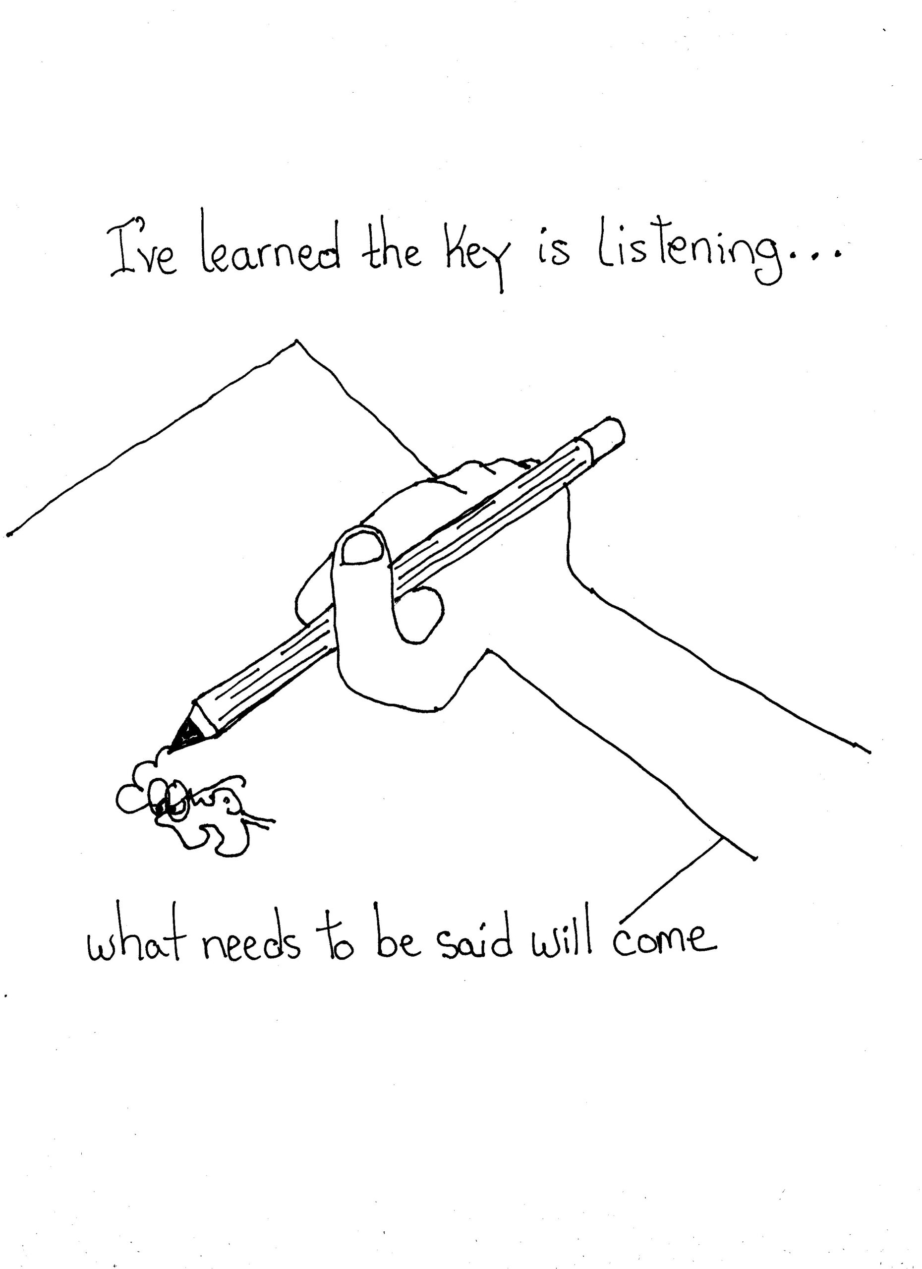 Just Listening