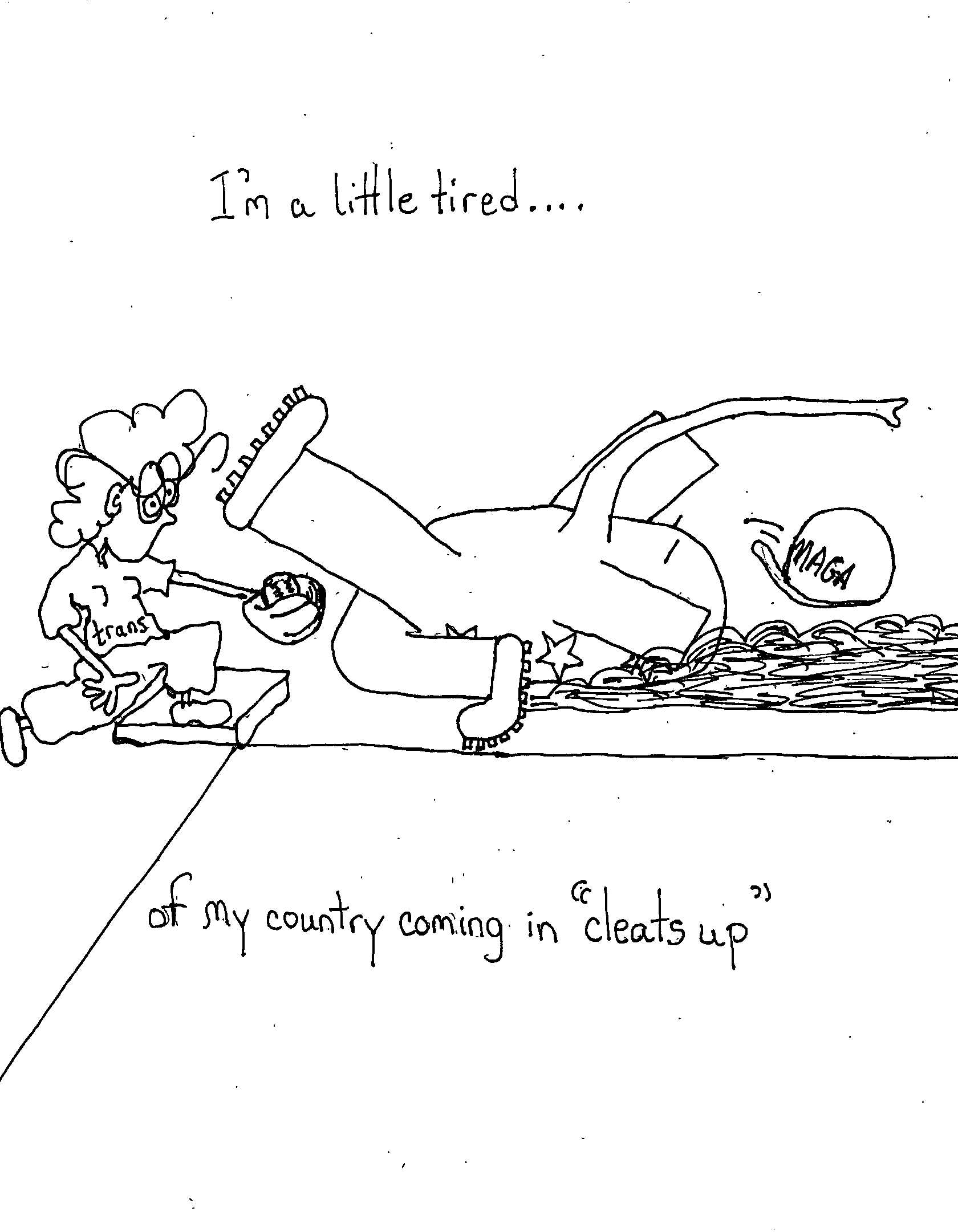 Tired Of Cleats