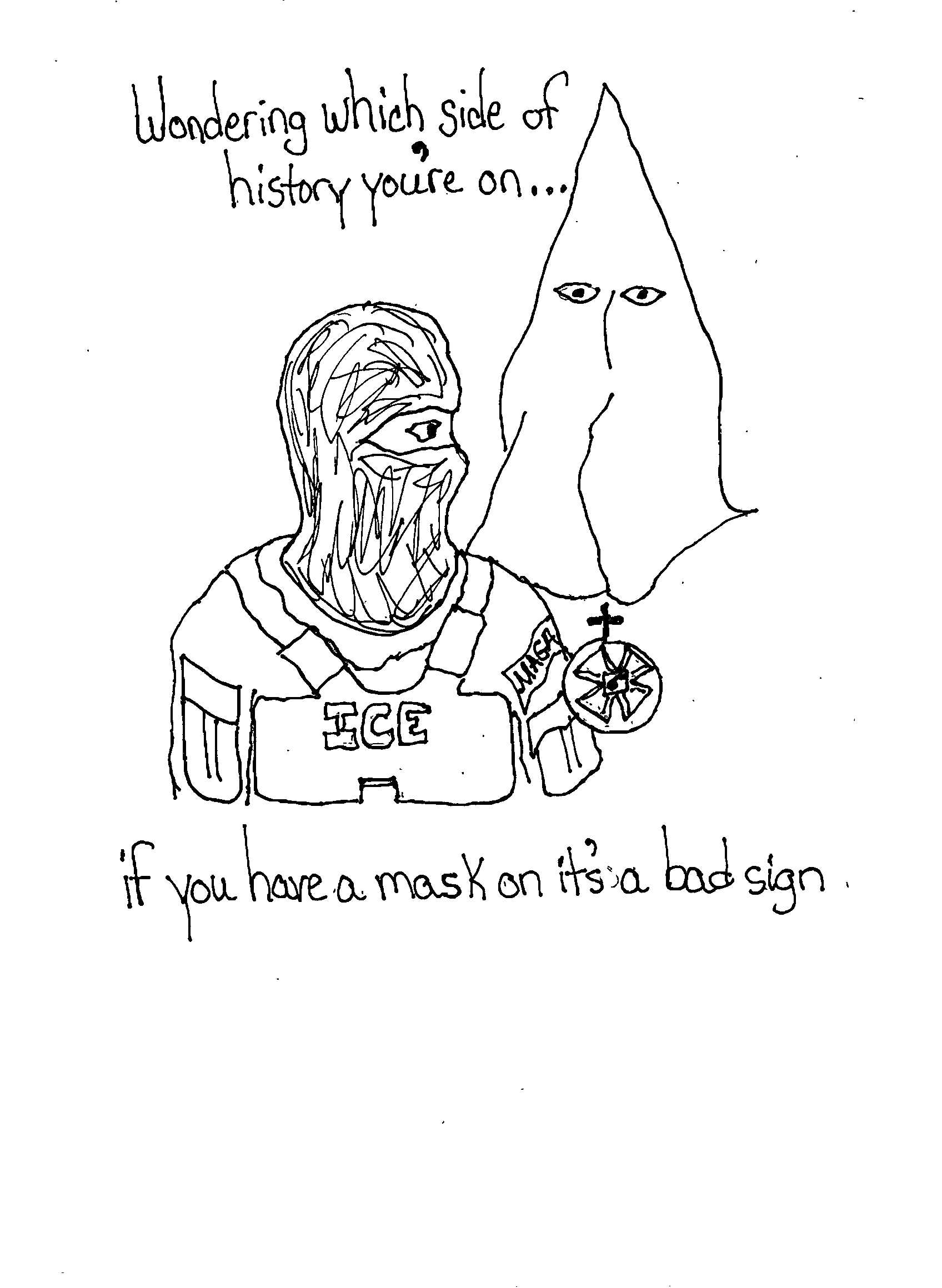 Mask Is Bad Sign