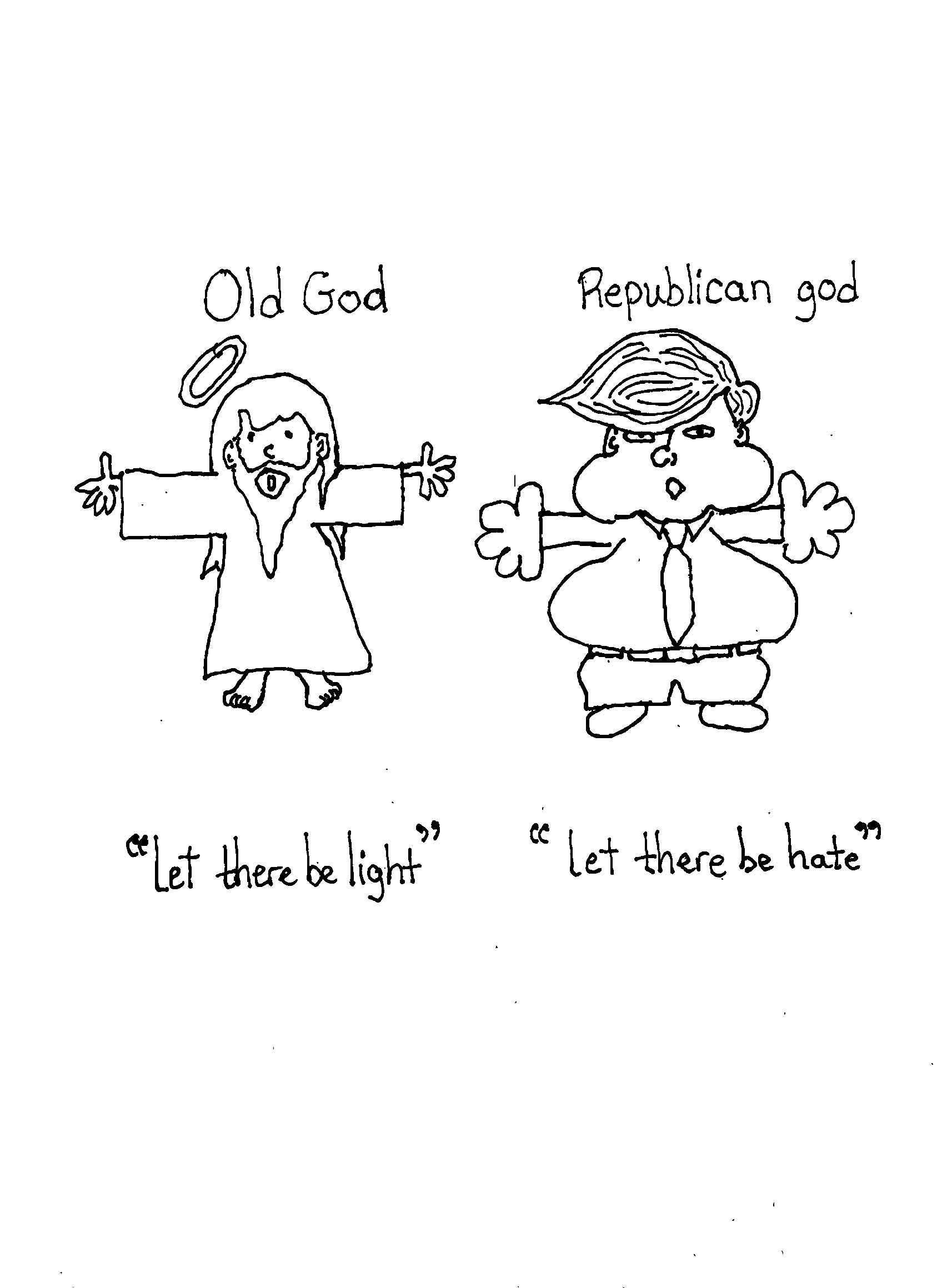 My God Vs Republican God