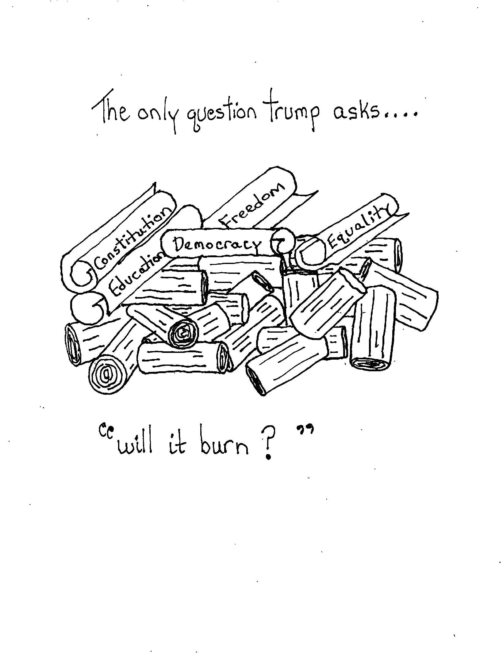 What Can They Burn Question