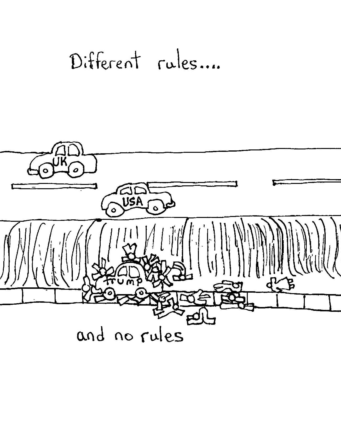 No Rules At All For Him